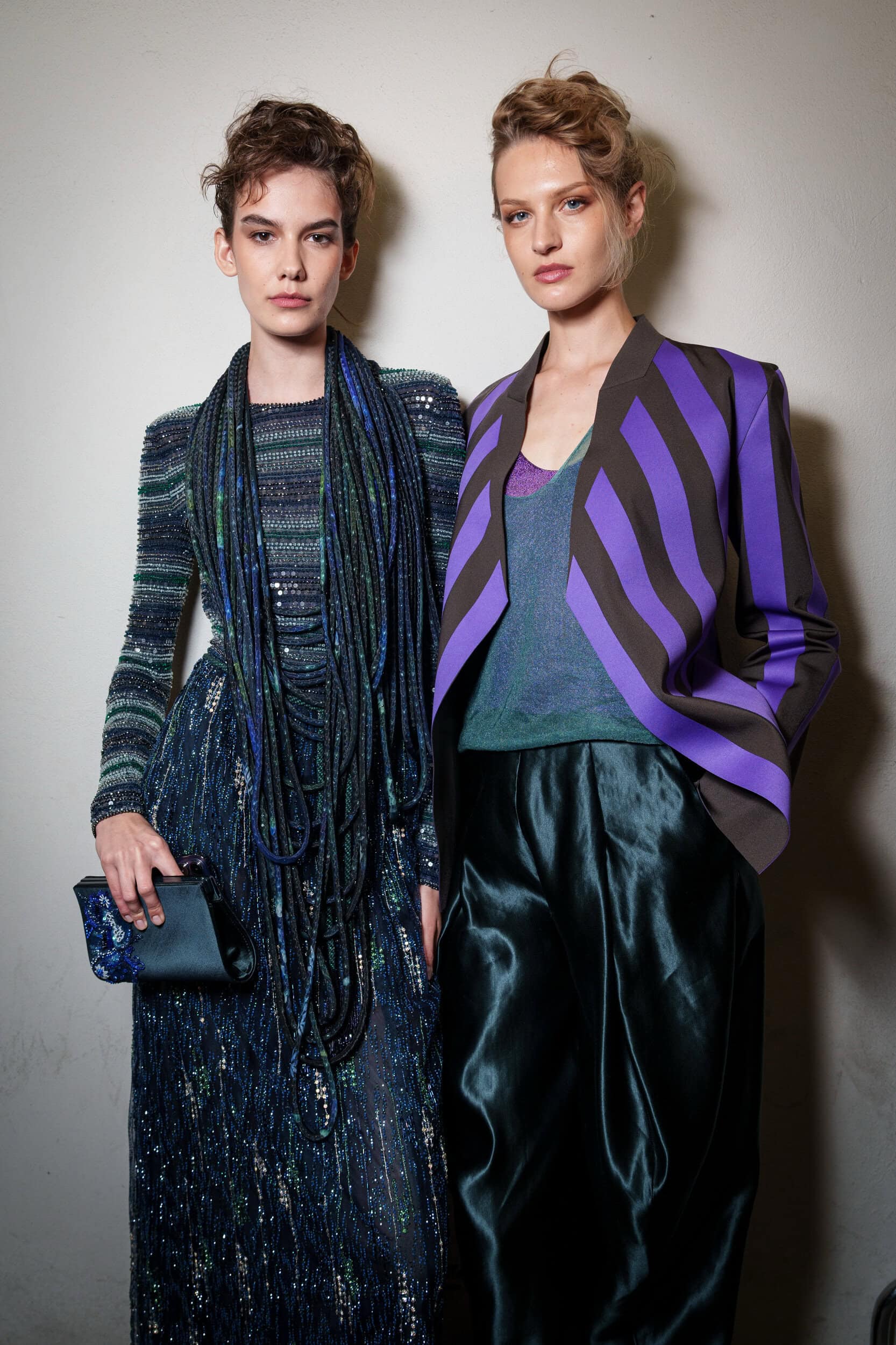 Giorgio Armani Spring 2026 Fashion Show Backstage