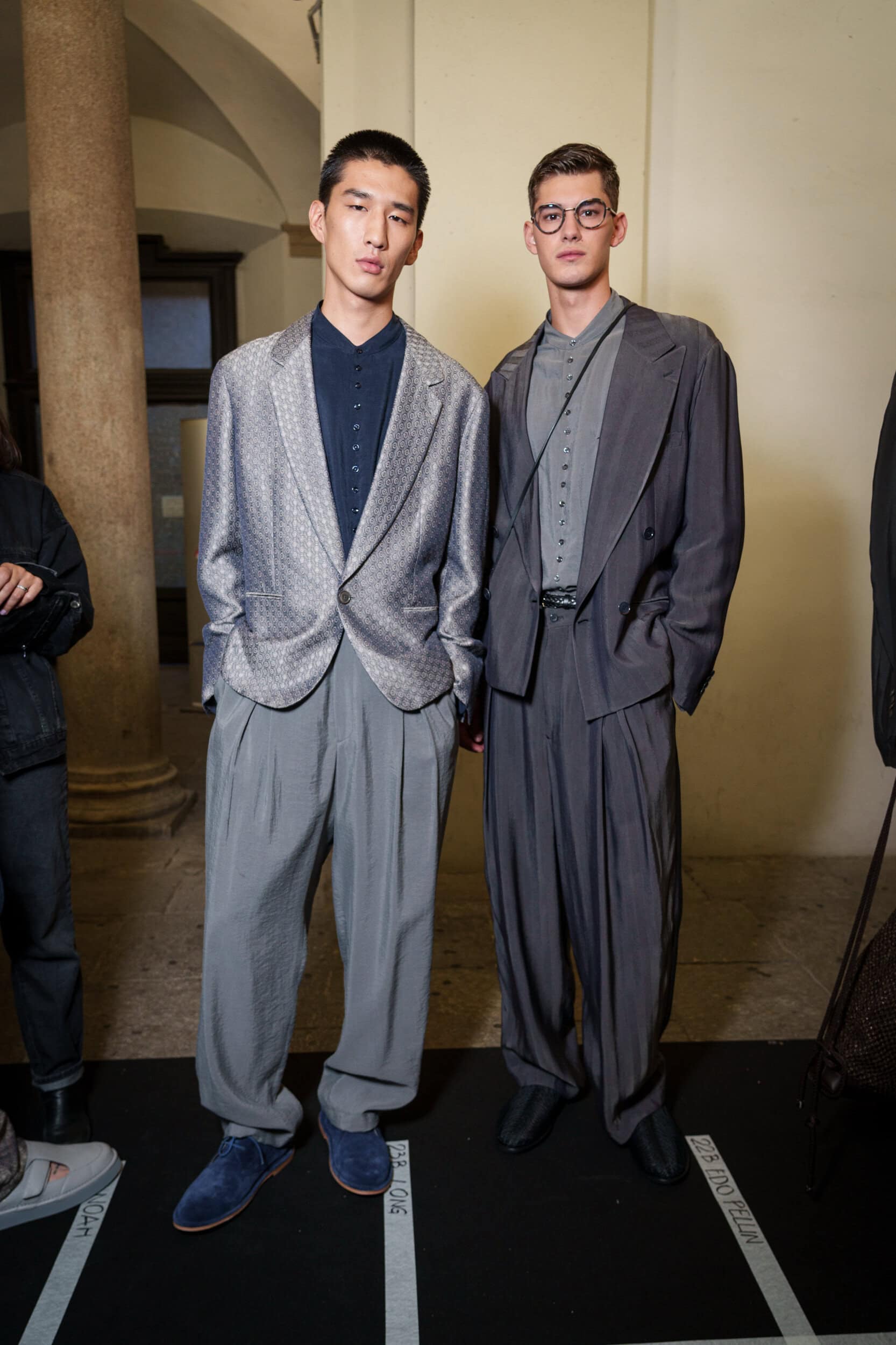 Giorgio Armani Spring 2026 Fashion Show Backstage