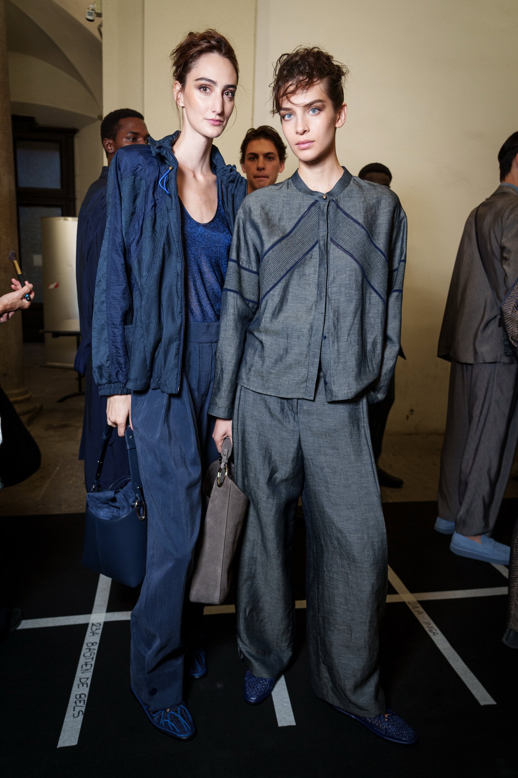Giorgio Armani Spring 2026 Fashion Show Backstage