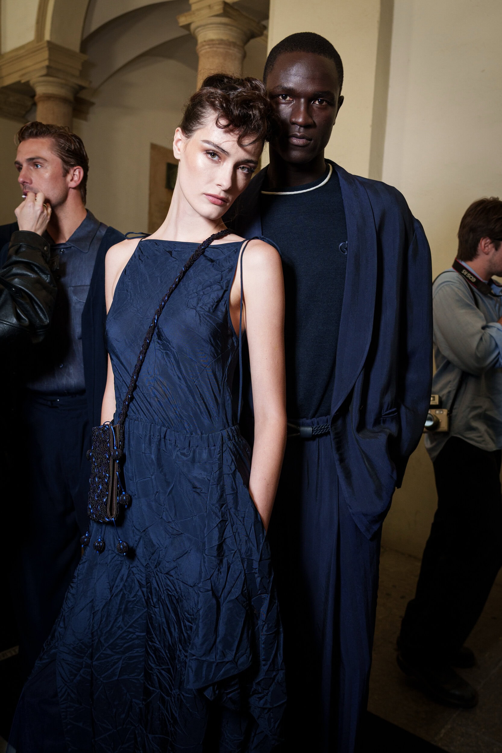 Giorgio Armani Spring 2026 Fashion Show Backstage