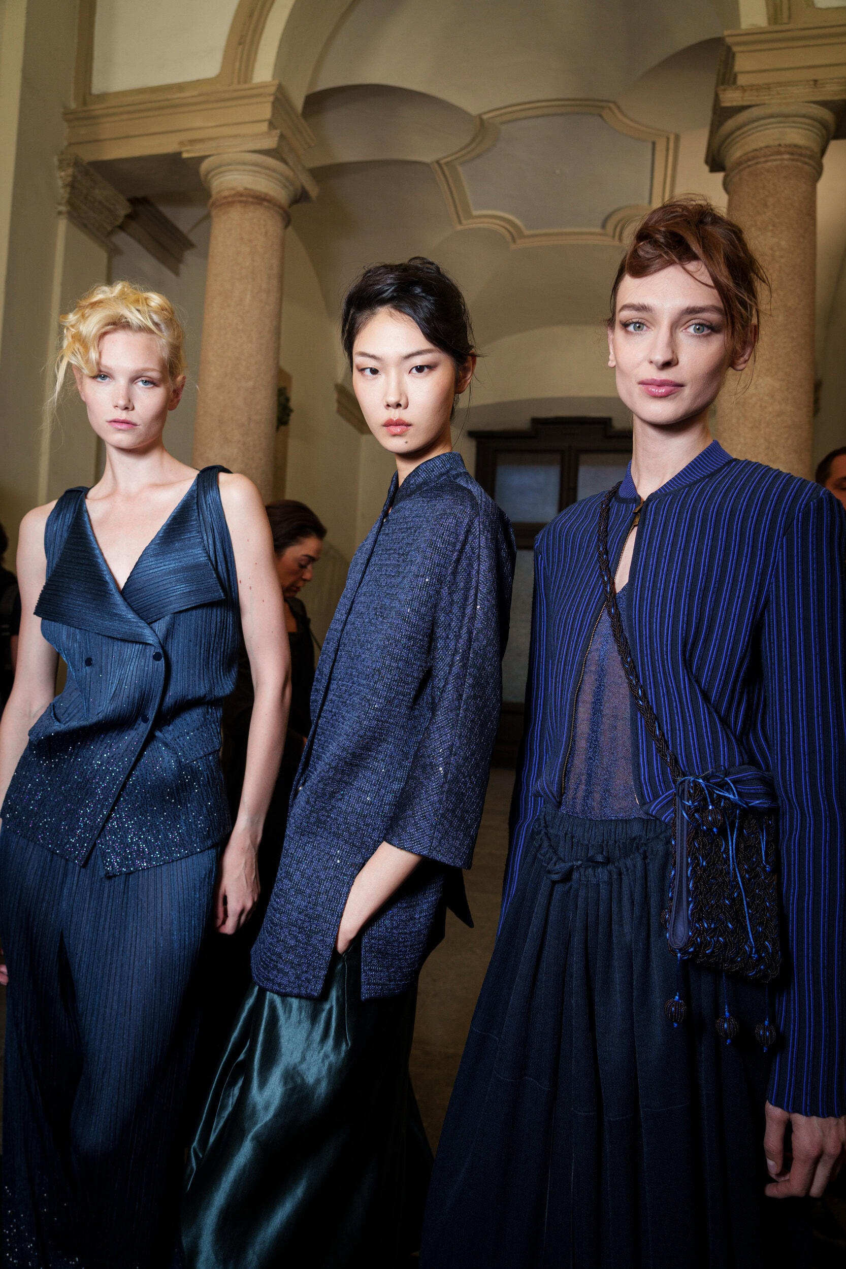 Giorgio Armani Spring 2026 Fashion Show Backstage