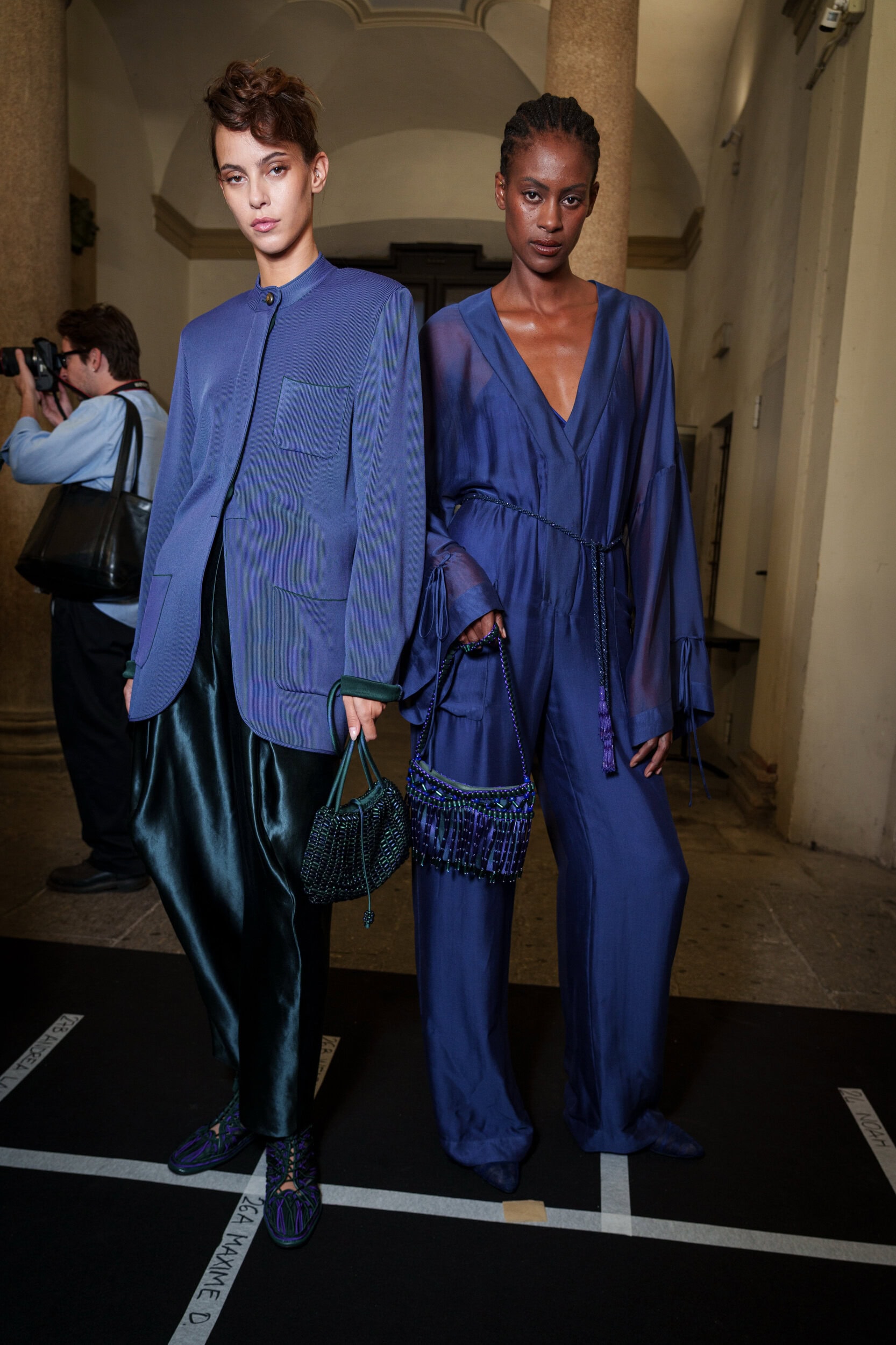 Giorgio Armani Spring 2026 Fashion Show Backstage