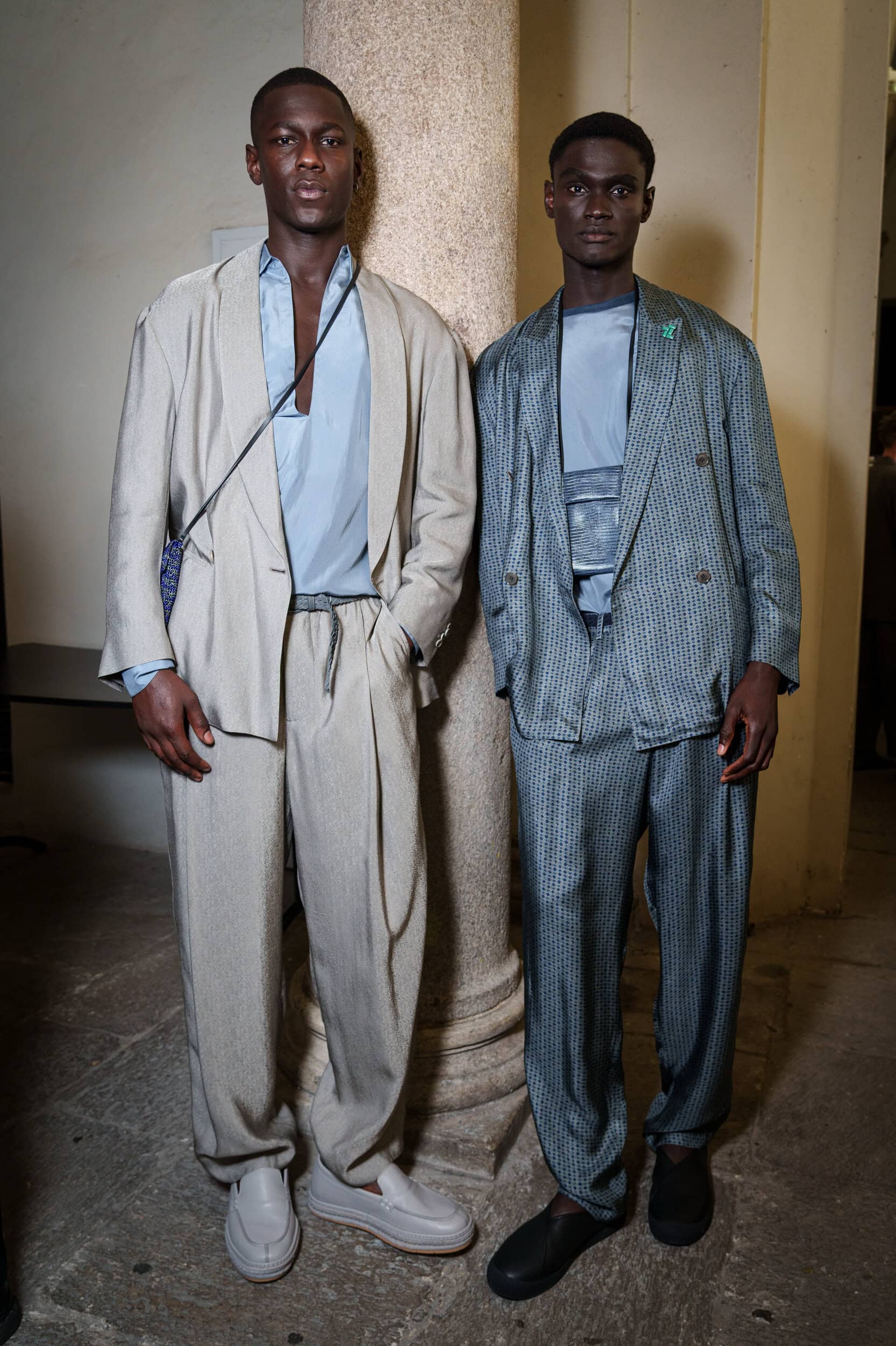 Giorgio Armani Spring 2026 Fashion Show Backstage