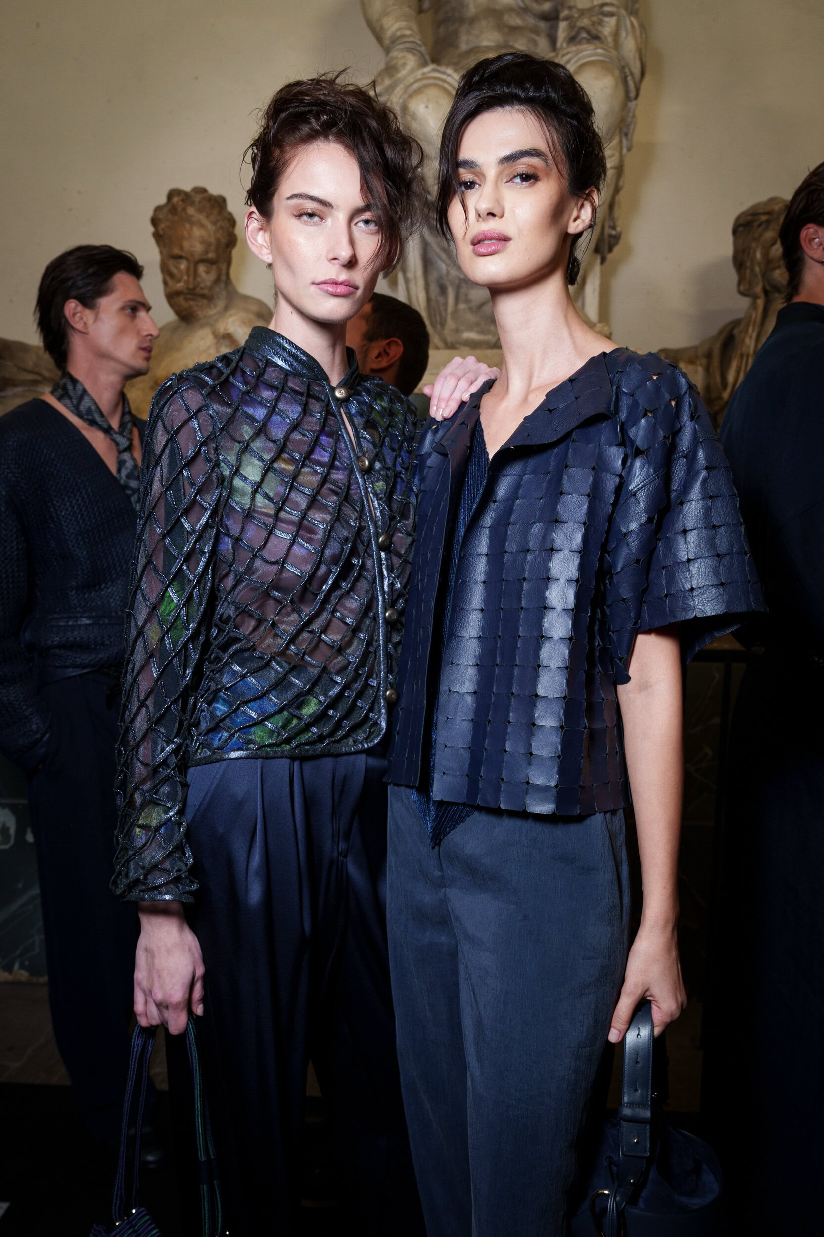 Giorgio Armani Spring 2026 Fashion Show Backstage