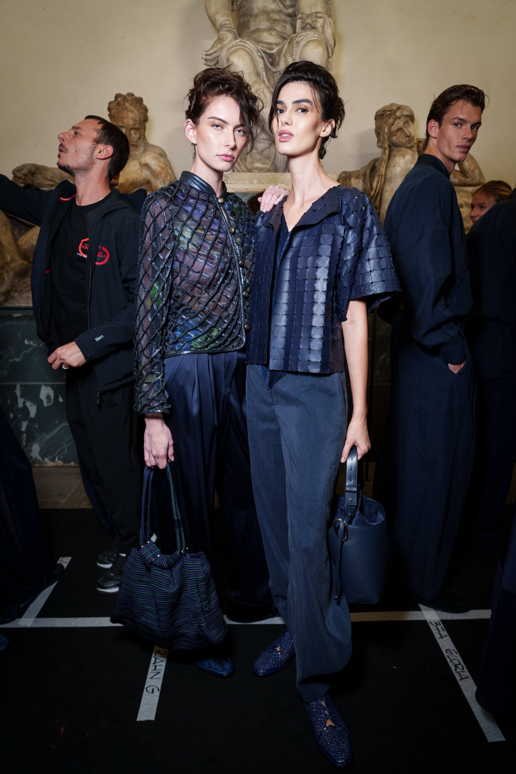 Giorgio Armani Spring 2026 Fashion Show Backstage