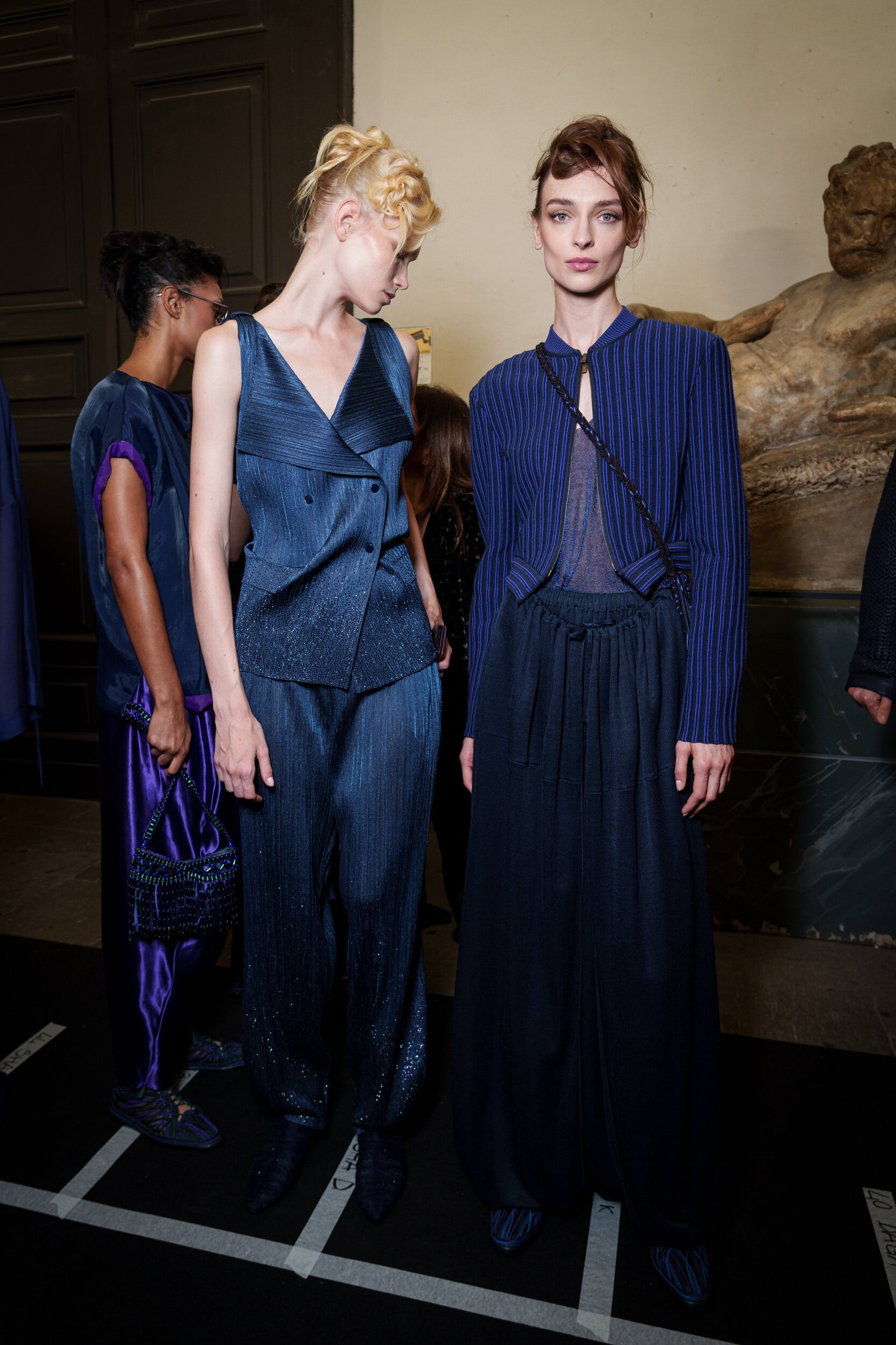 Giorgio Armani Spring 2026 Fashion Show Backstage