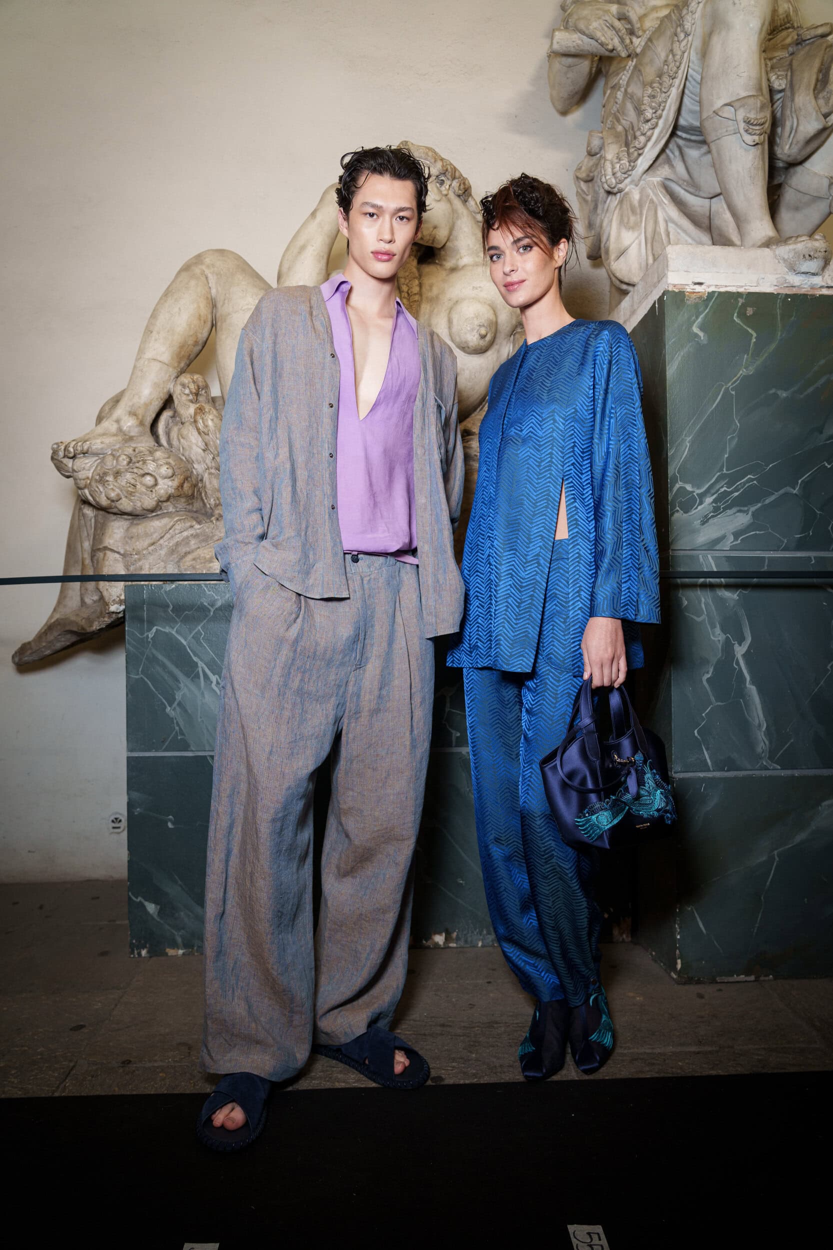 Giorgio Armani Spring 2026 Fashion Show Backstage