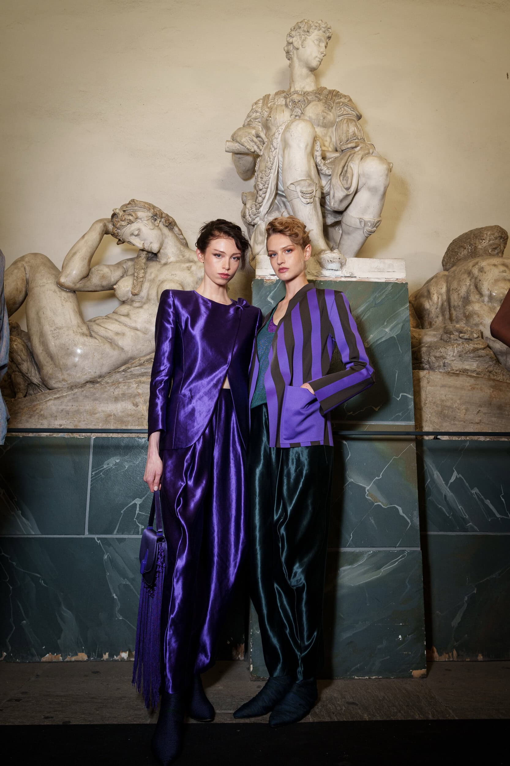 Giorgio Armani Spring 2026 Fashion Show Backstage
