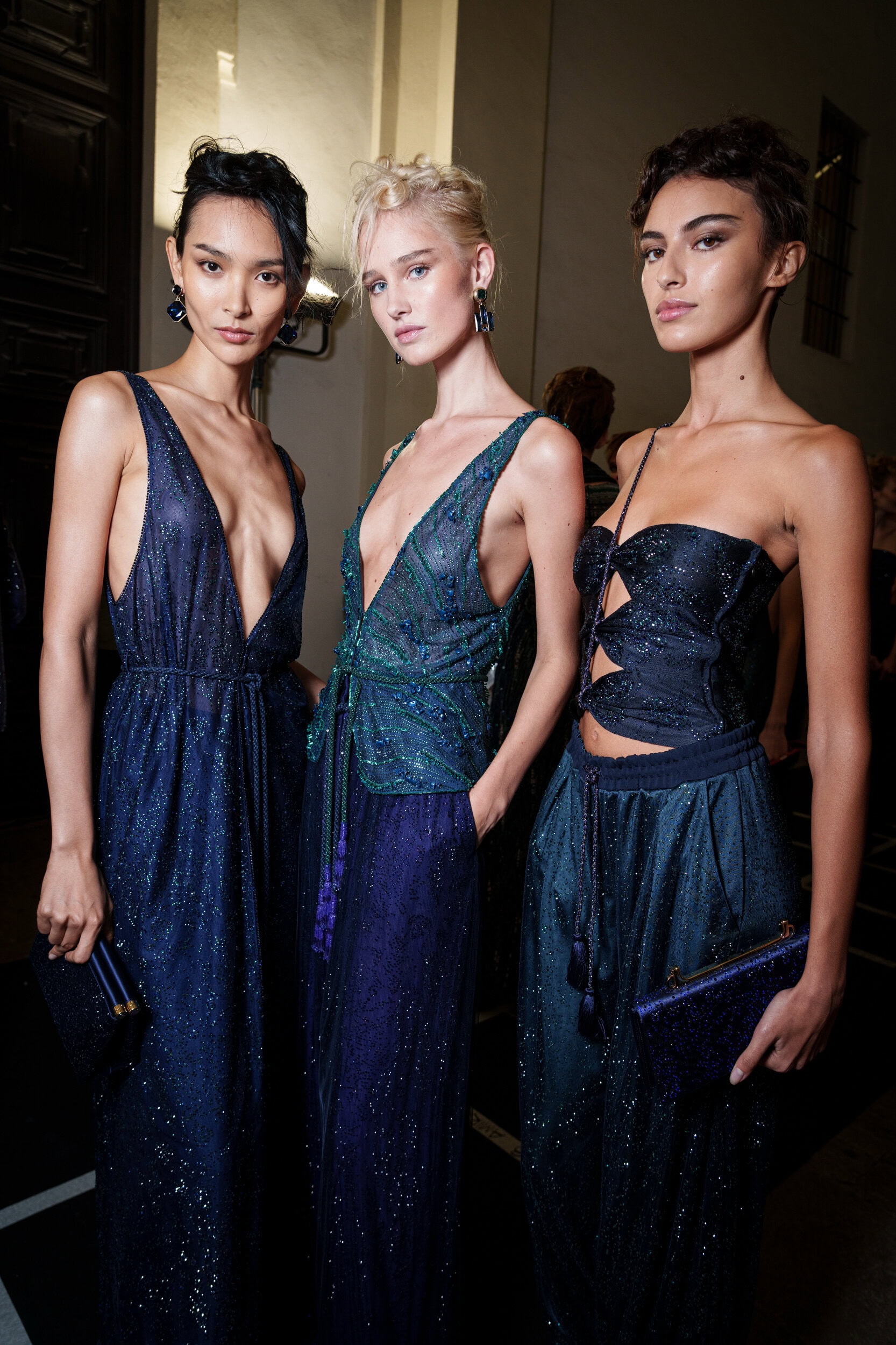 Giorgio Armani Spring 2026 Fashion Show Backstage