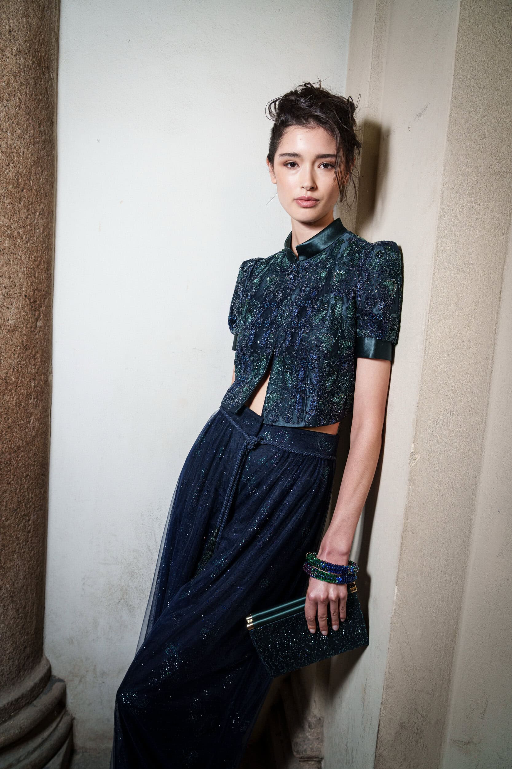 Giorgio Armani Spring 2026 Fashion Show Backstage