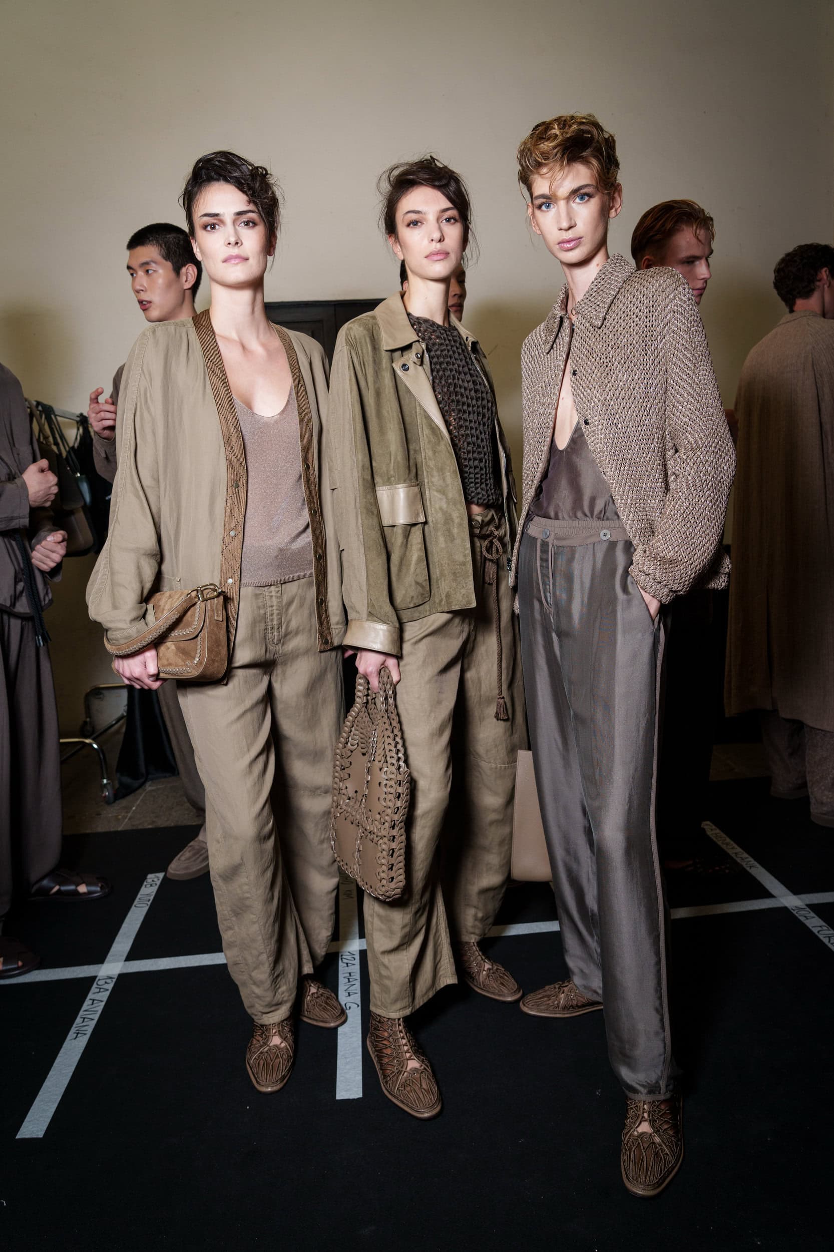 Giorgio Armani Spring 2026 Fashion Show Backstage