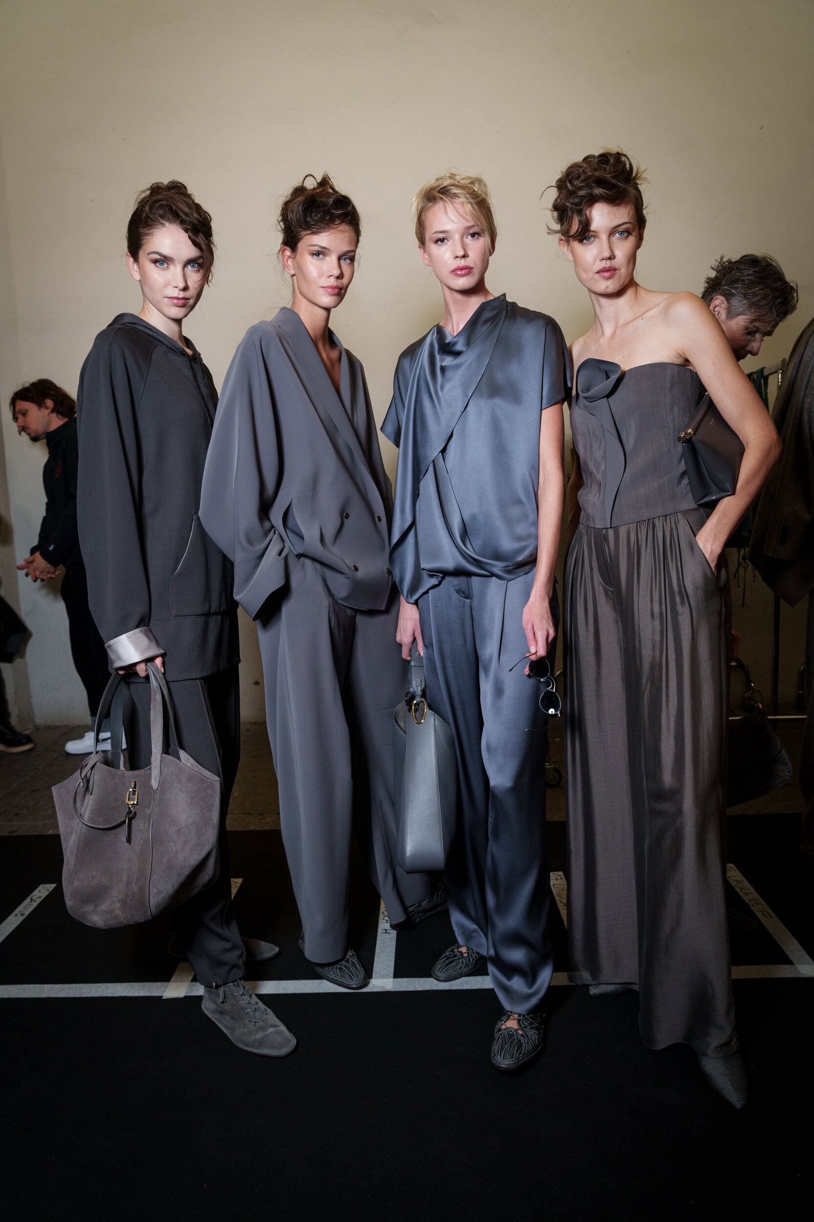Giorgio Armani Spring 2026 Fashion Show Backstage