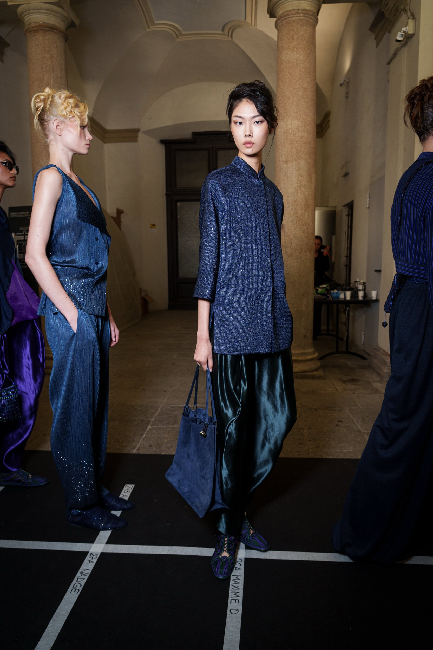 Giorgio Armani Spring 2026 Fashion Show Backstage