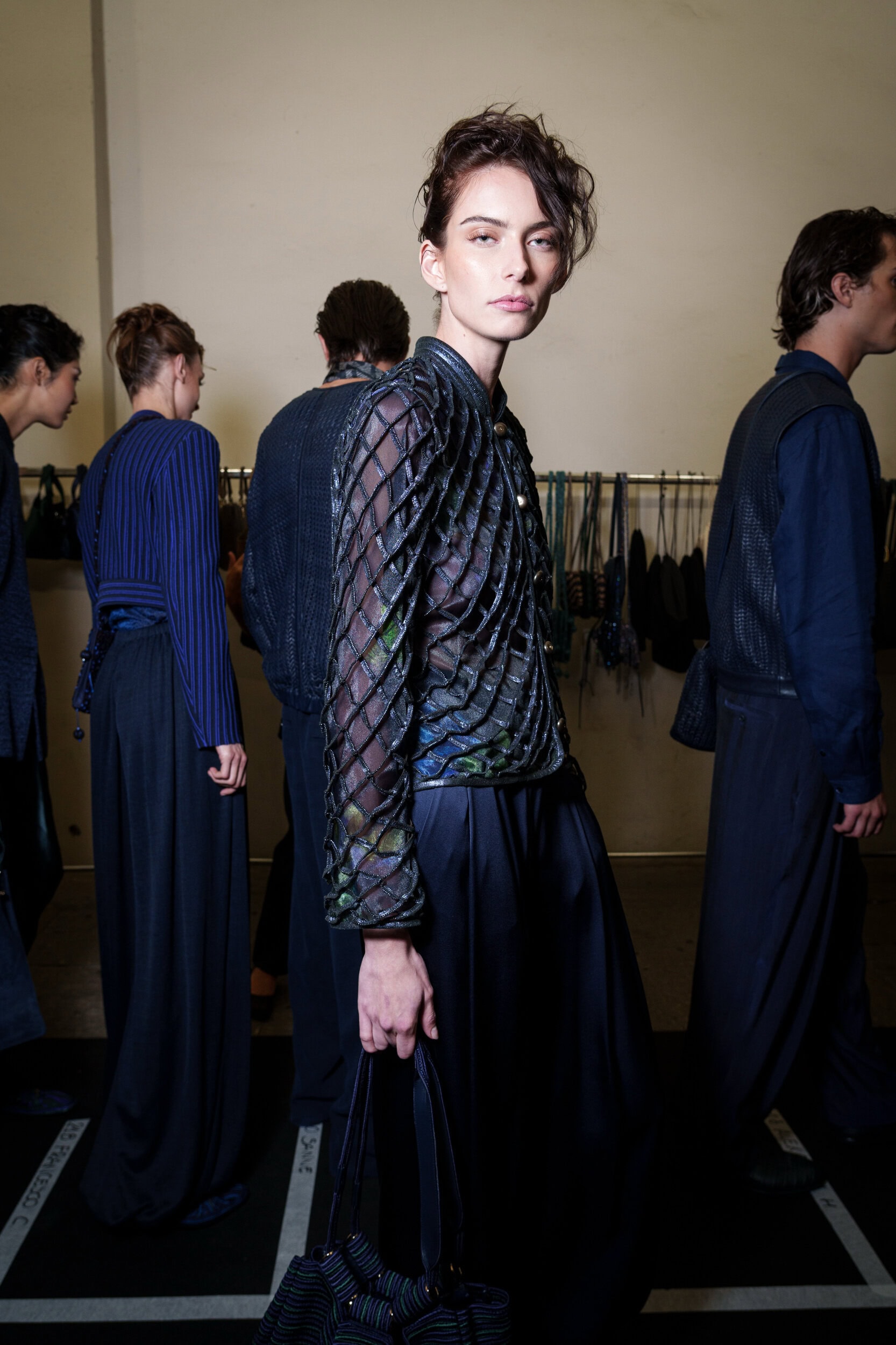 Giorgio Armani Spring 2026 Fashion Show Backstage