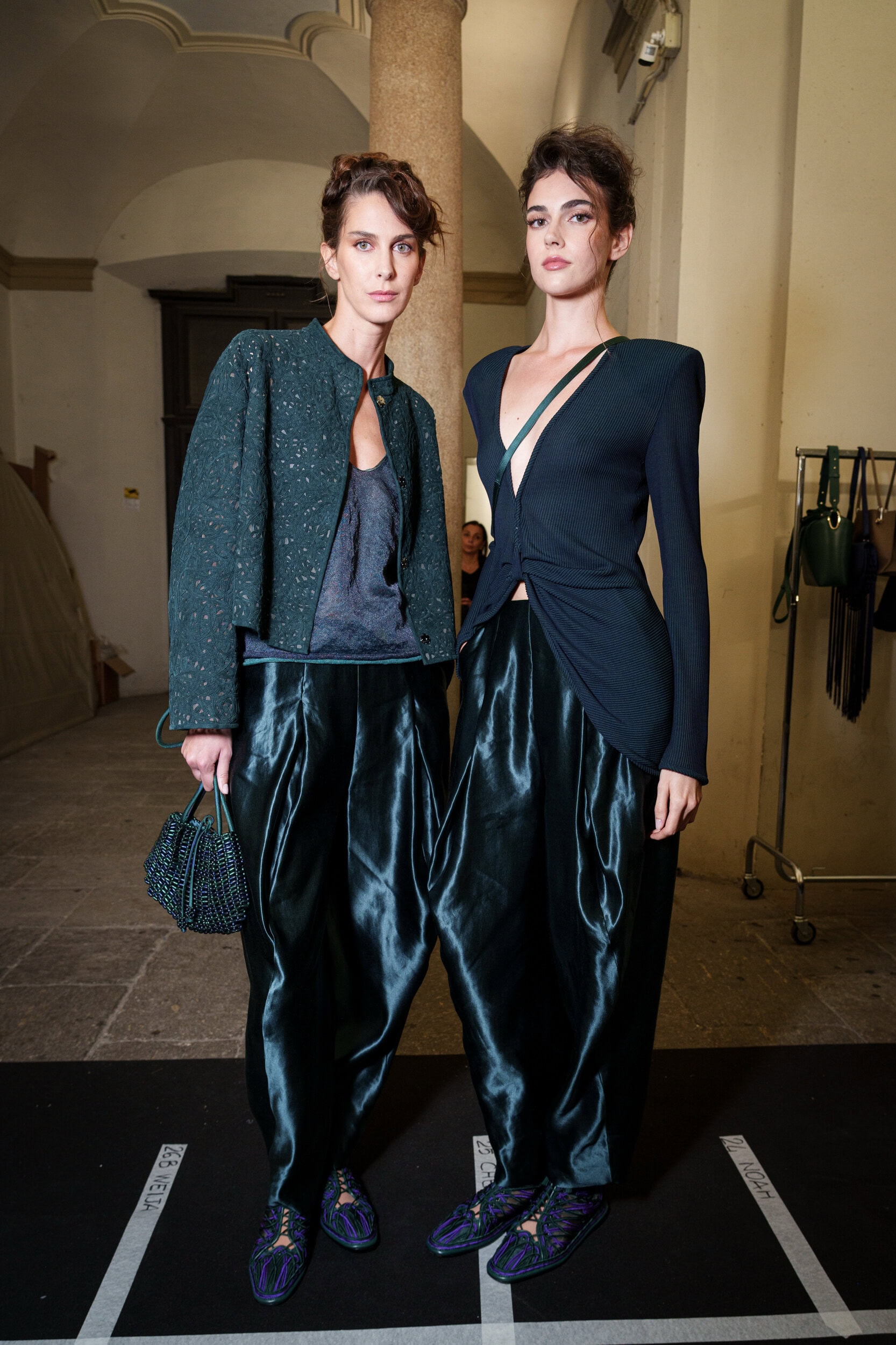 Giorgio Armani Spring 2026 Fashion Show Backstage
