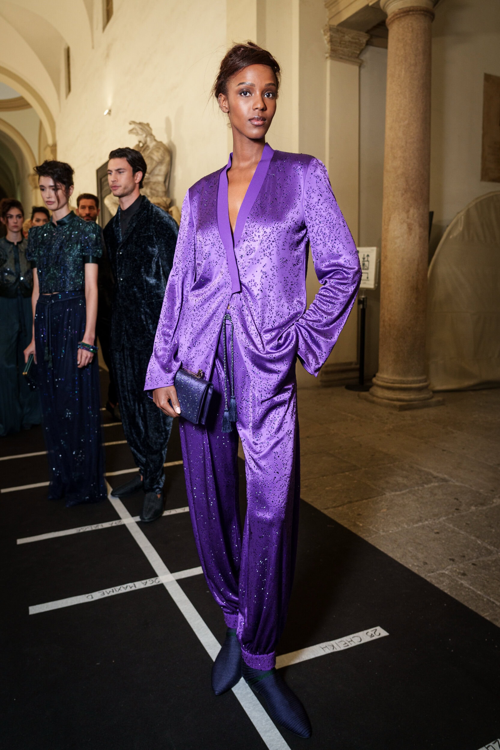 Giorgio Armani Spring 2026 Fashion Show Backstage