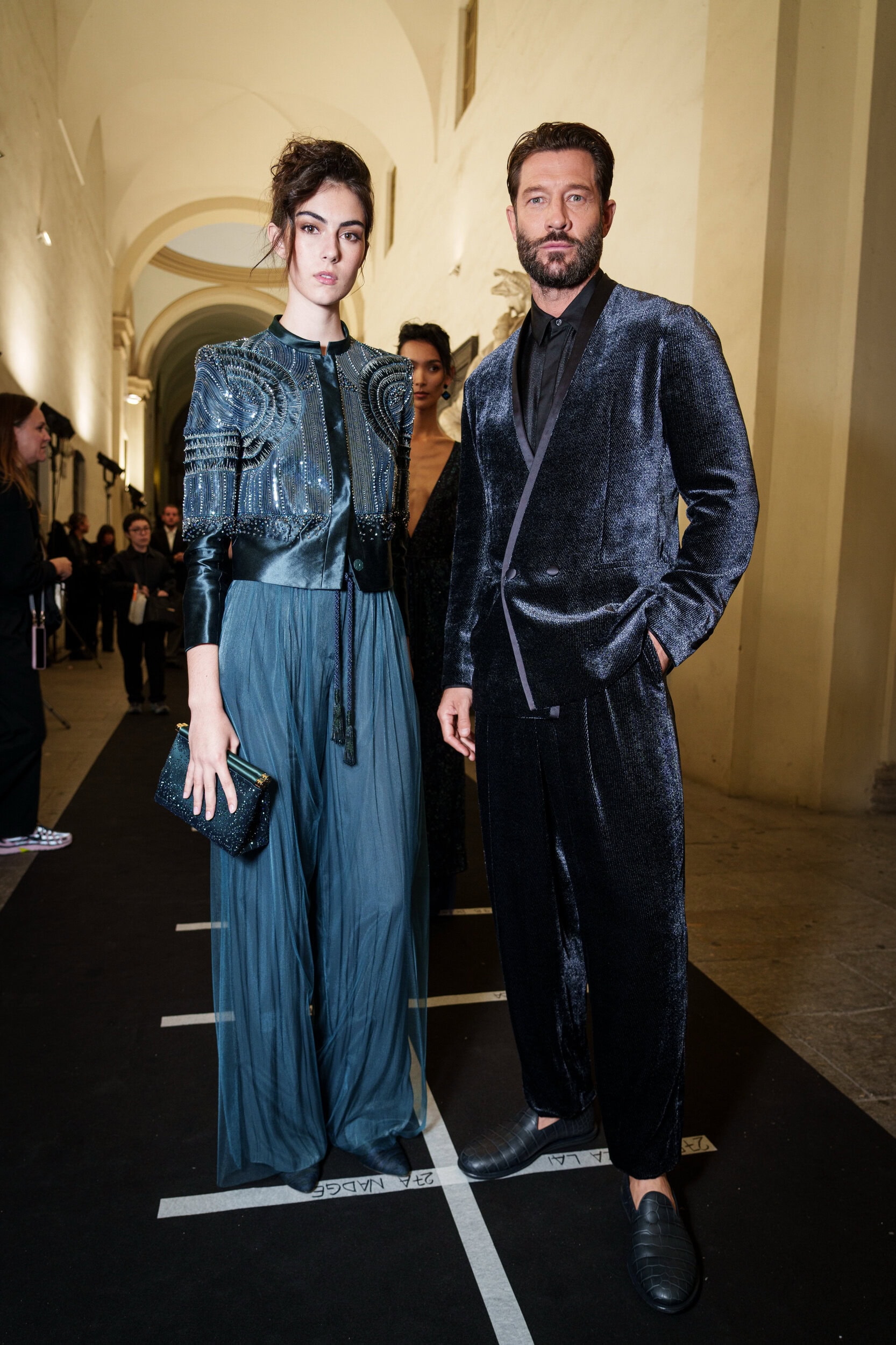 Giorgio Armani Spring 2026 Fashion Show Backstage