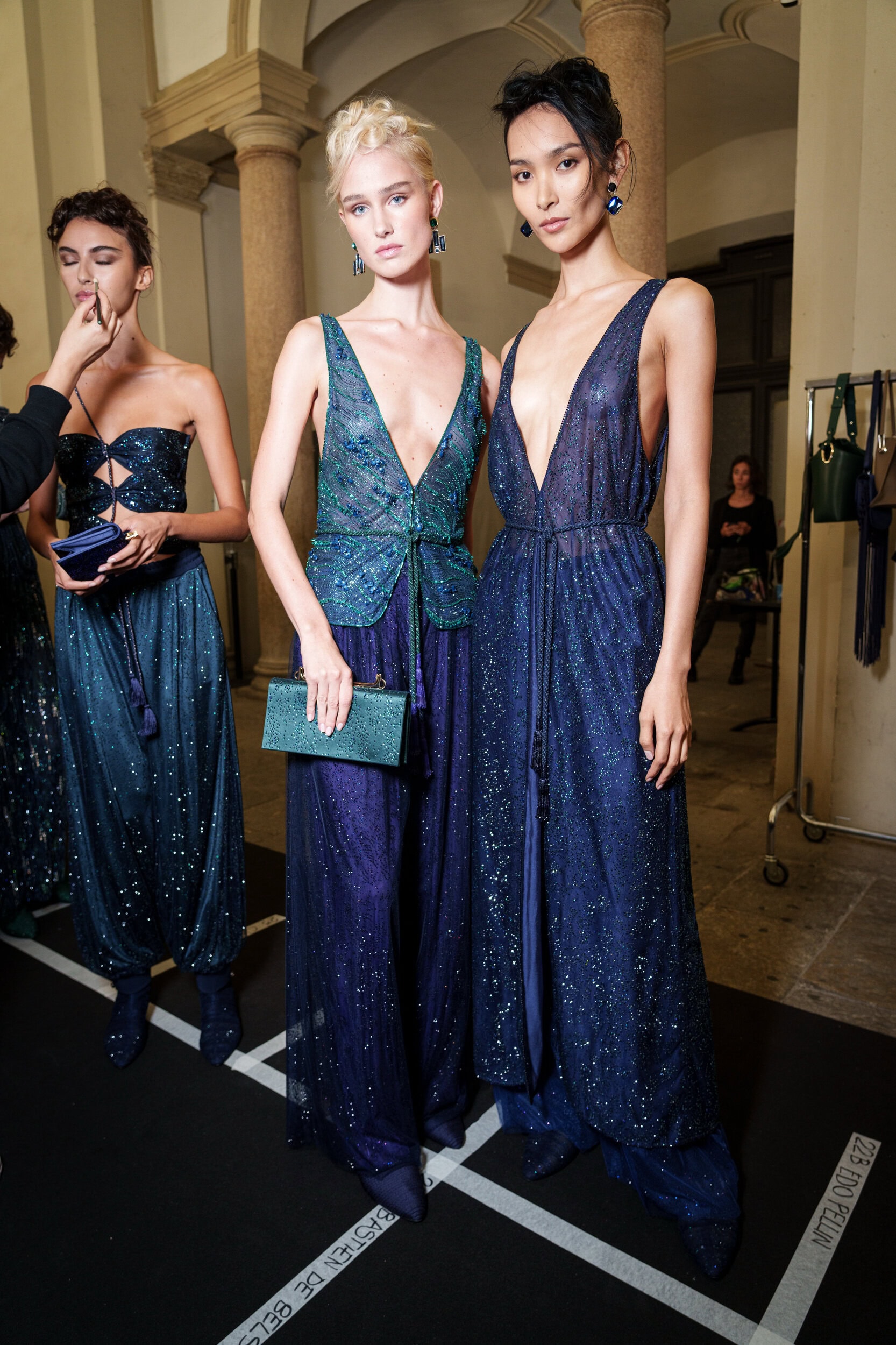 Giorgio Armani Spring 2026 Fashion Show Backstage