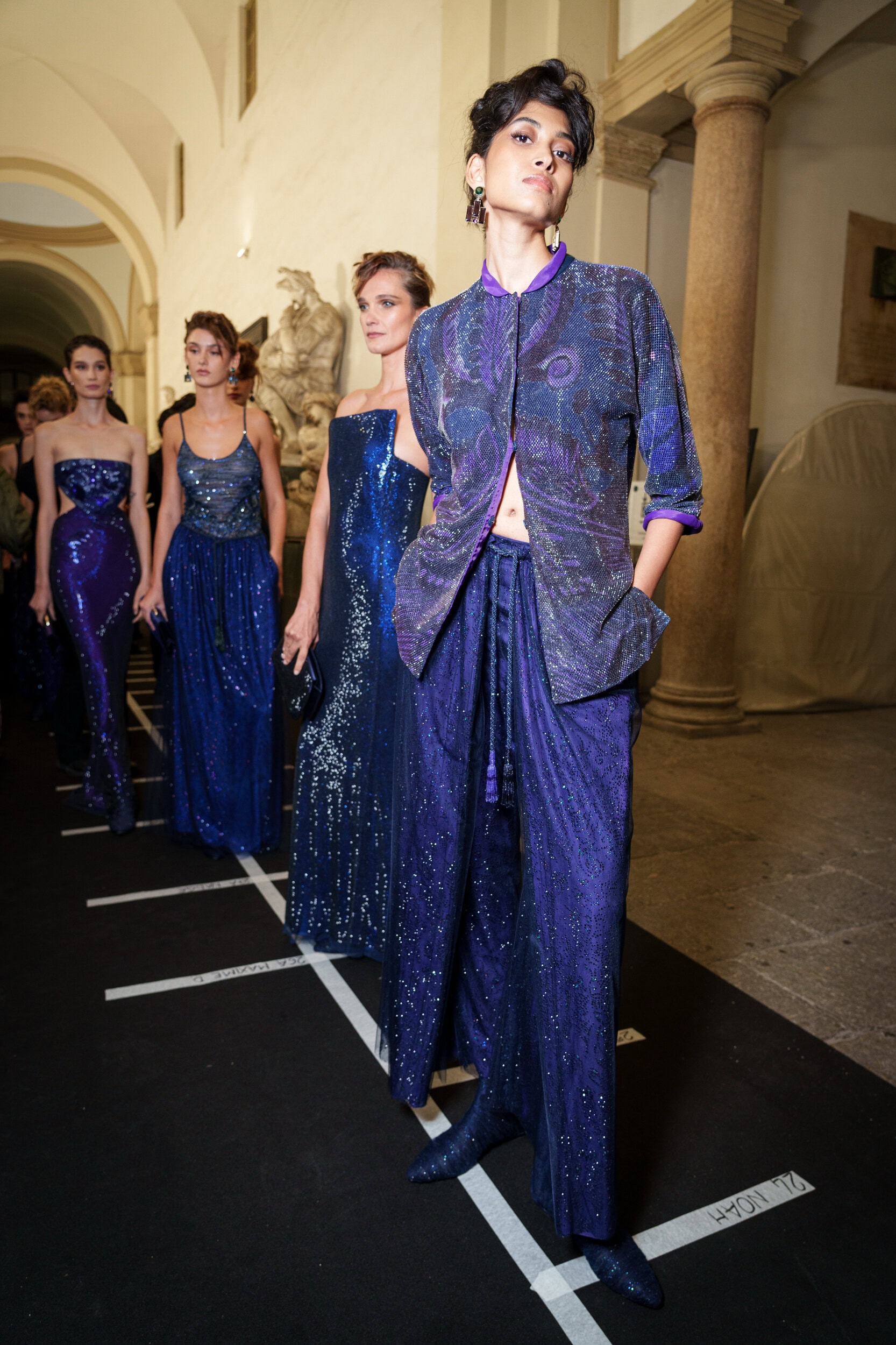 Giorgio Armani Spring 2026 Fashion Show Backstage