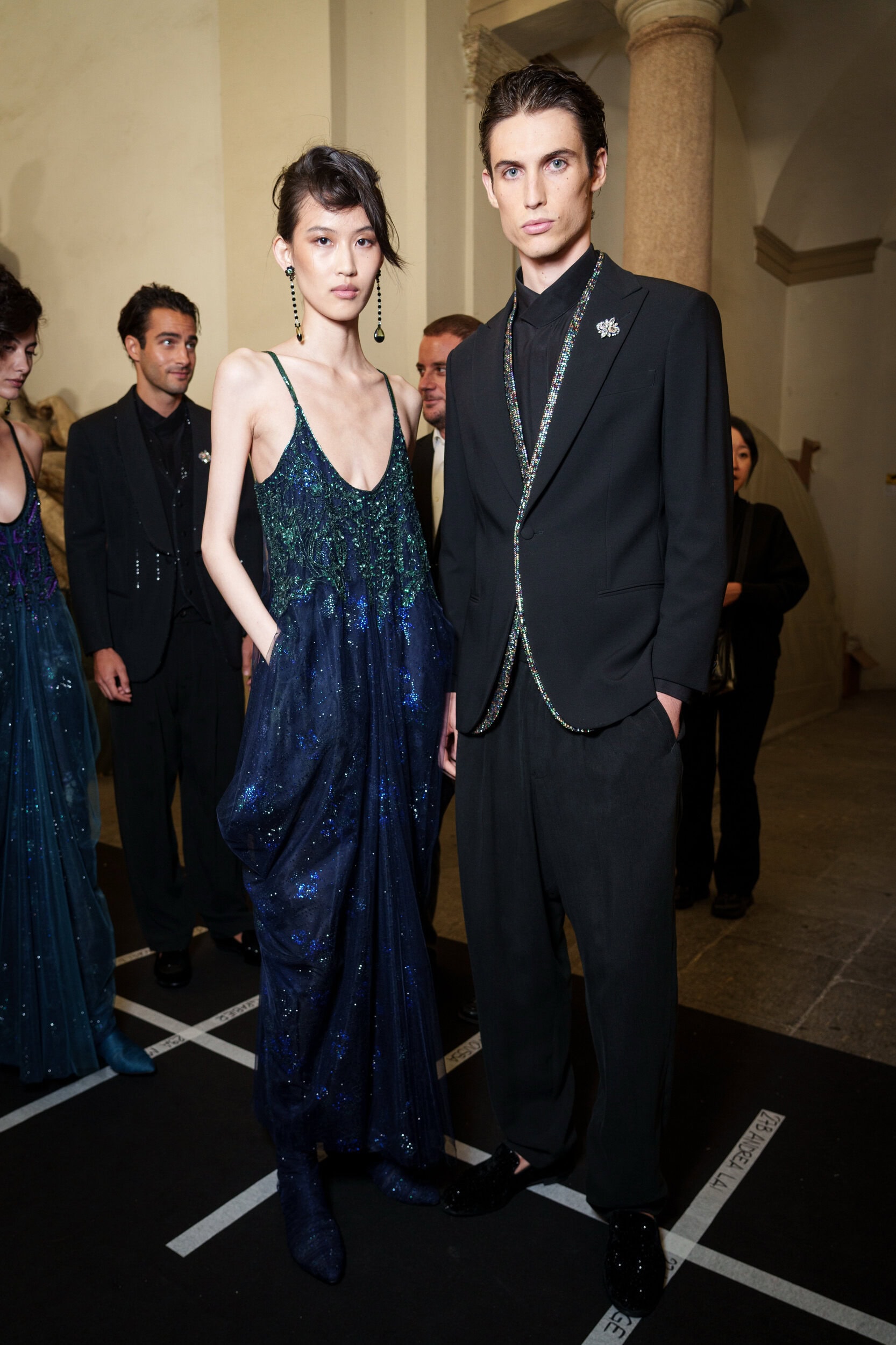 Giorgio Armani Spring 2026 Fashion Show Backstage