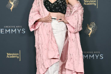 Gwendoline Christie Wears Miu Miu in the Creative Arts Emmy Awards 2025