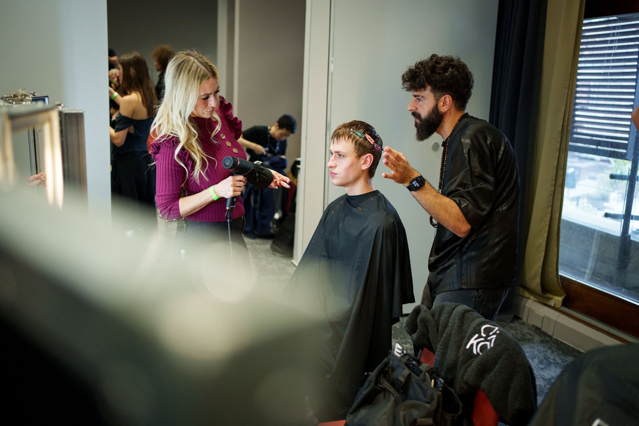 Harri Spring 2026 Fashion Show Backstage
