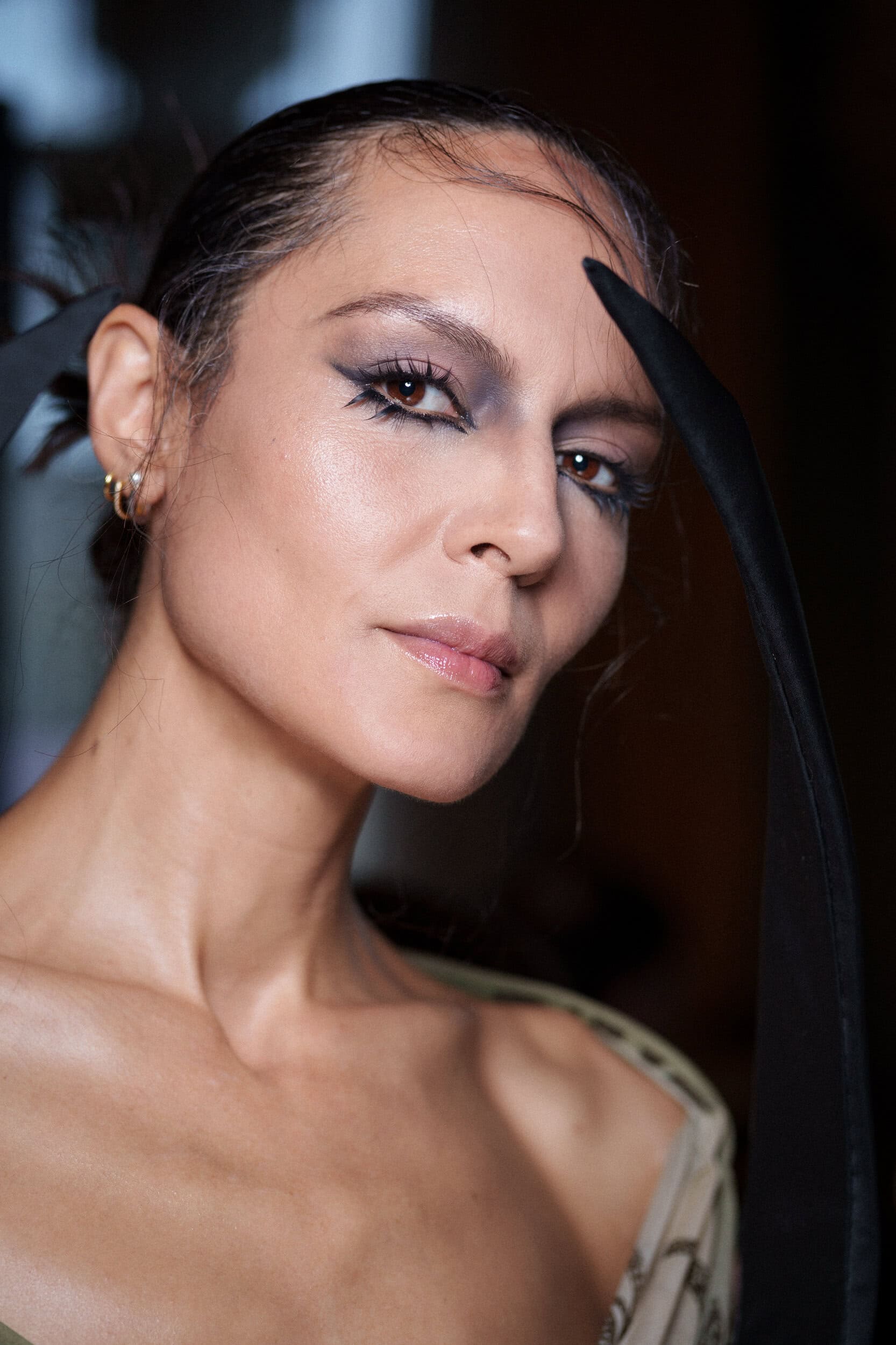 Harris Reed Spring 2026 Fashion Show Backstage