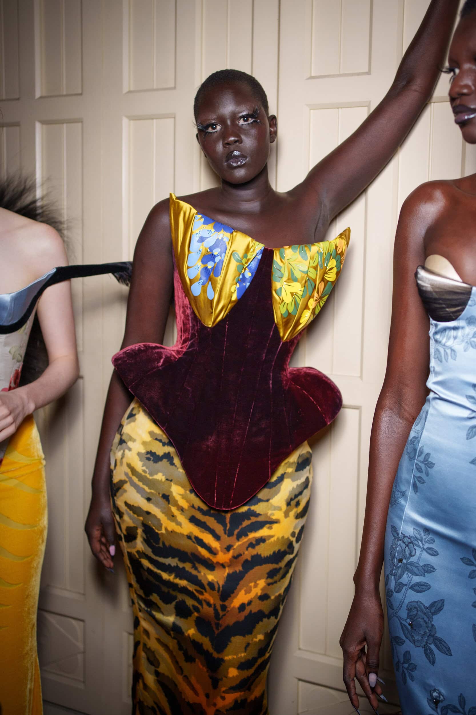 Harris Reed Spring 2026 Fashion Show Backstage