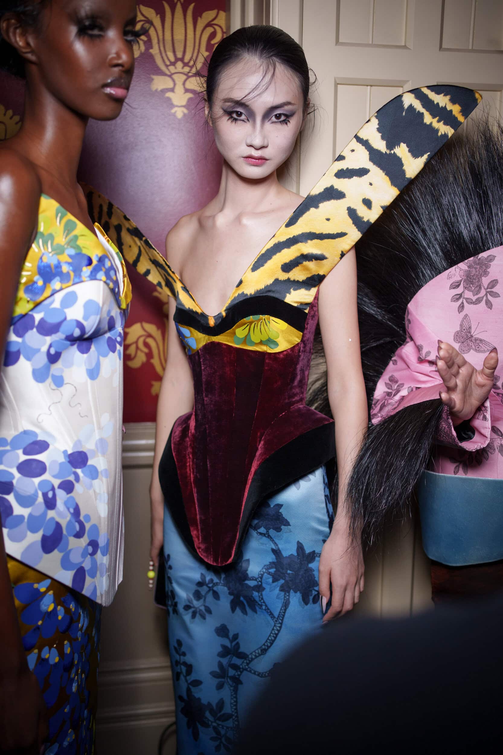 Harris Reed Spring 2026 Fashion Show Backstage
