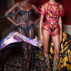 Harris Reed Spring 2026 Fashion Show Backstage