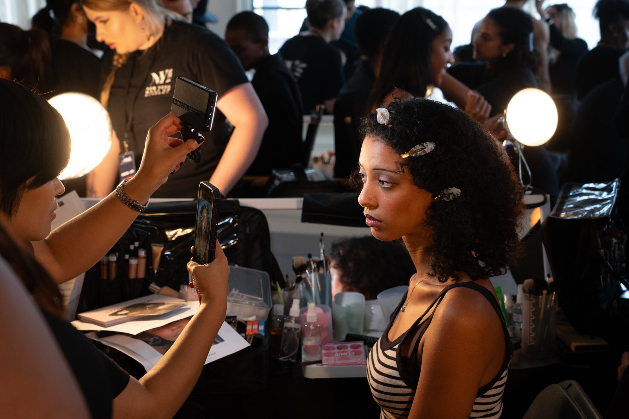 House Of Aama Spring 2026 Fashion Show Backstage