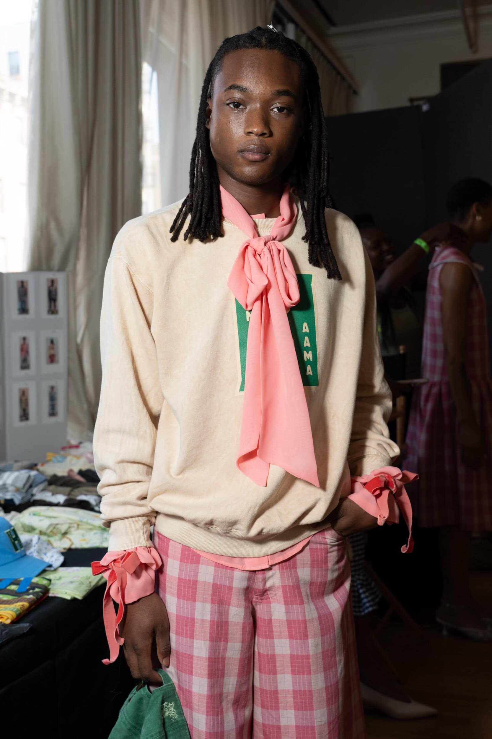 House Of Aama Spring 2026 Fashion Show Backstage