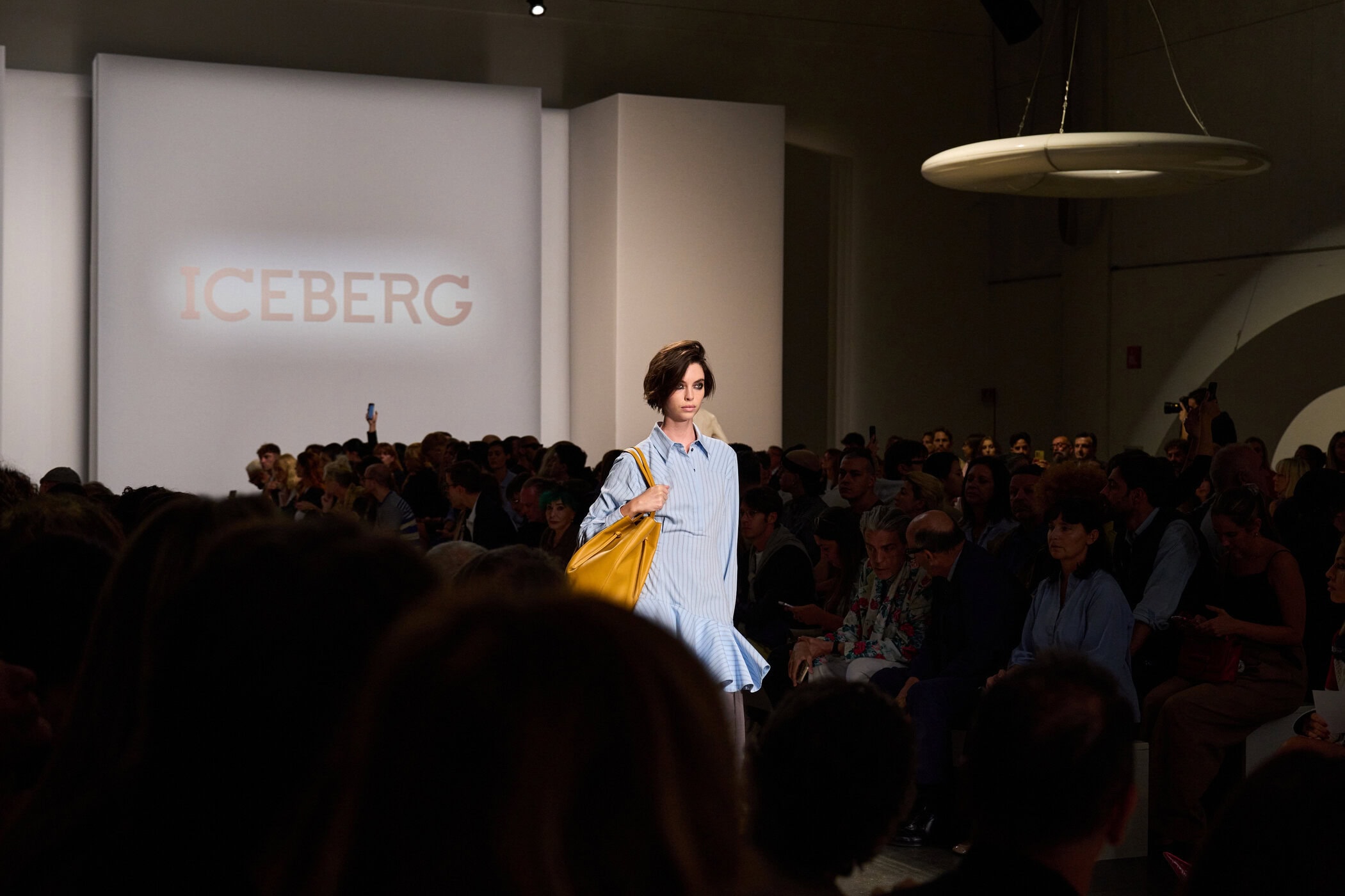 Iceberg Spring 2026 Fashion Show Atmosphere