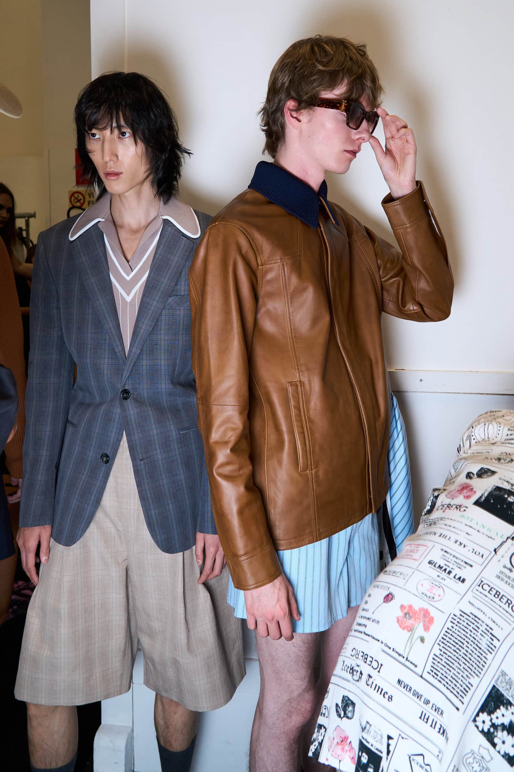 Iceberg Spring 2026 Fashion Show Backstage