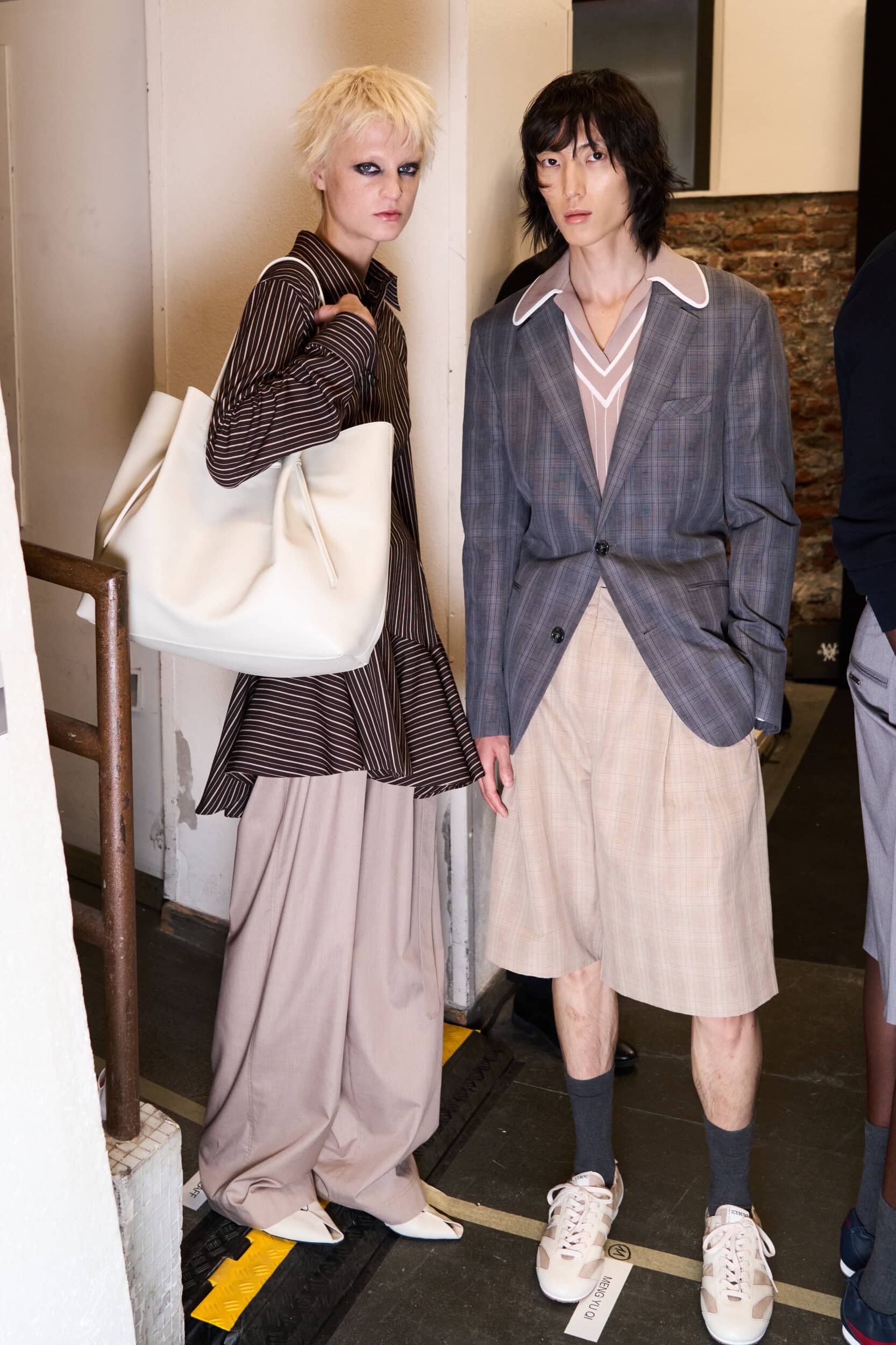 Iceberg Spring 2026 Fashion Show Backstage
