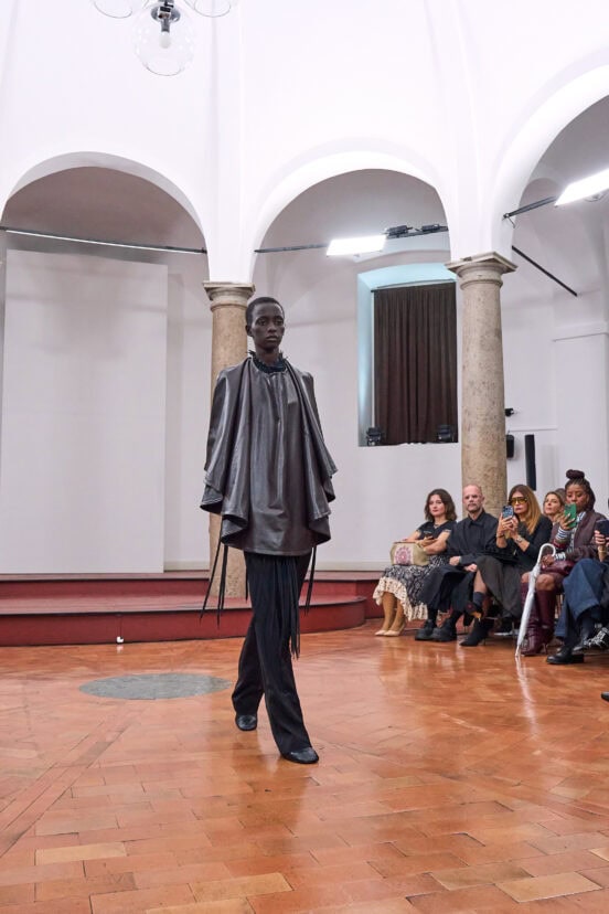Institution By Galib Gassanoff Spring 2026 Fashion Show Atmosphere