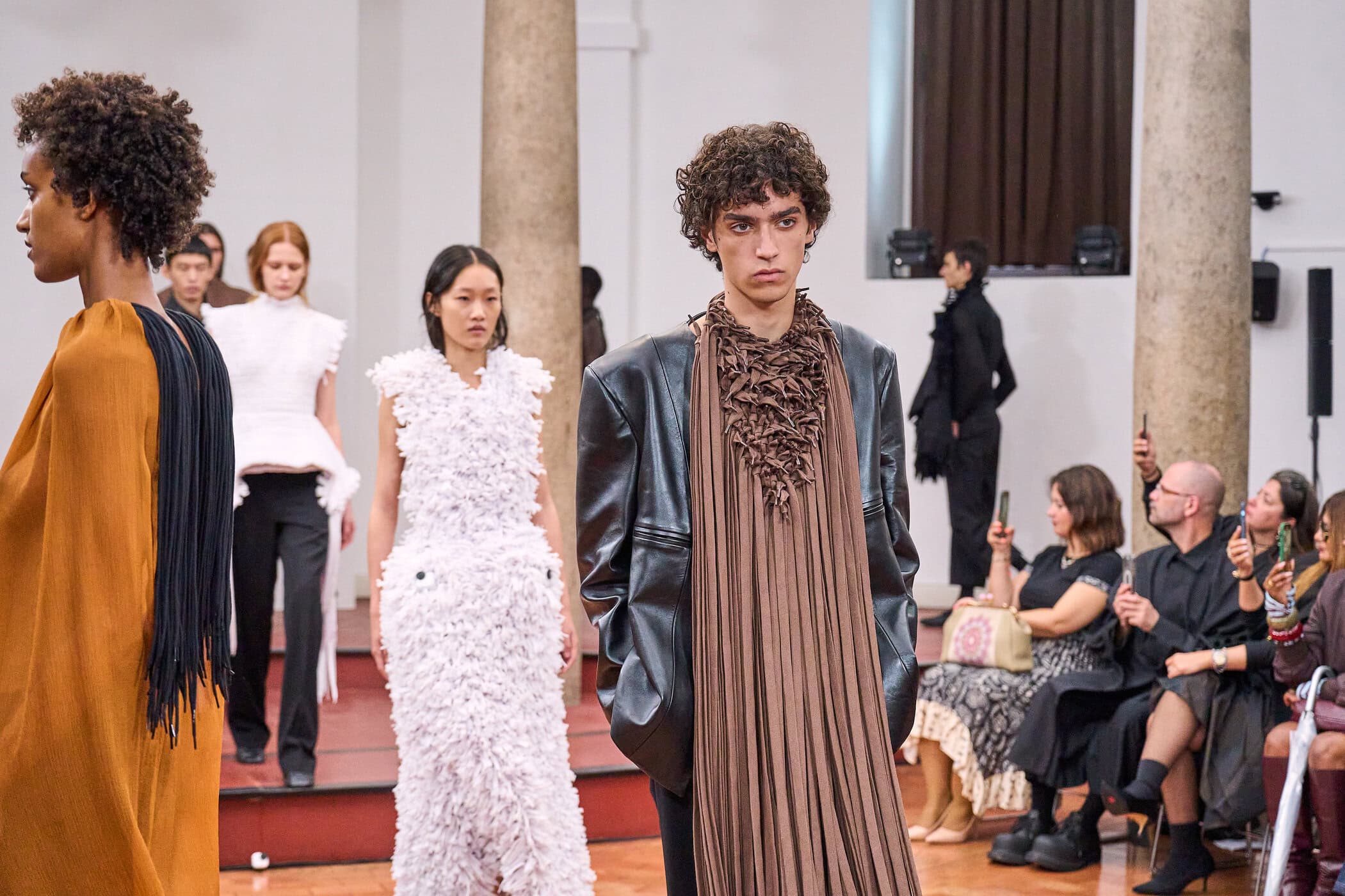 Institution By Galib Gassanoff Spring 2026 Fashion Show Atmosphere