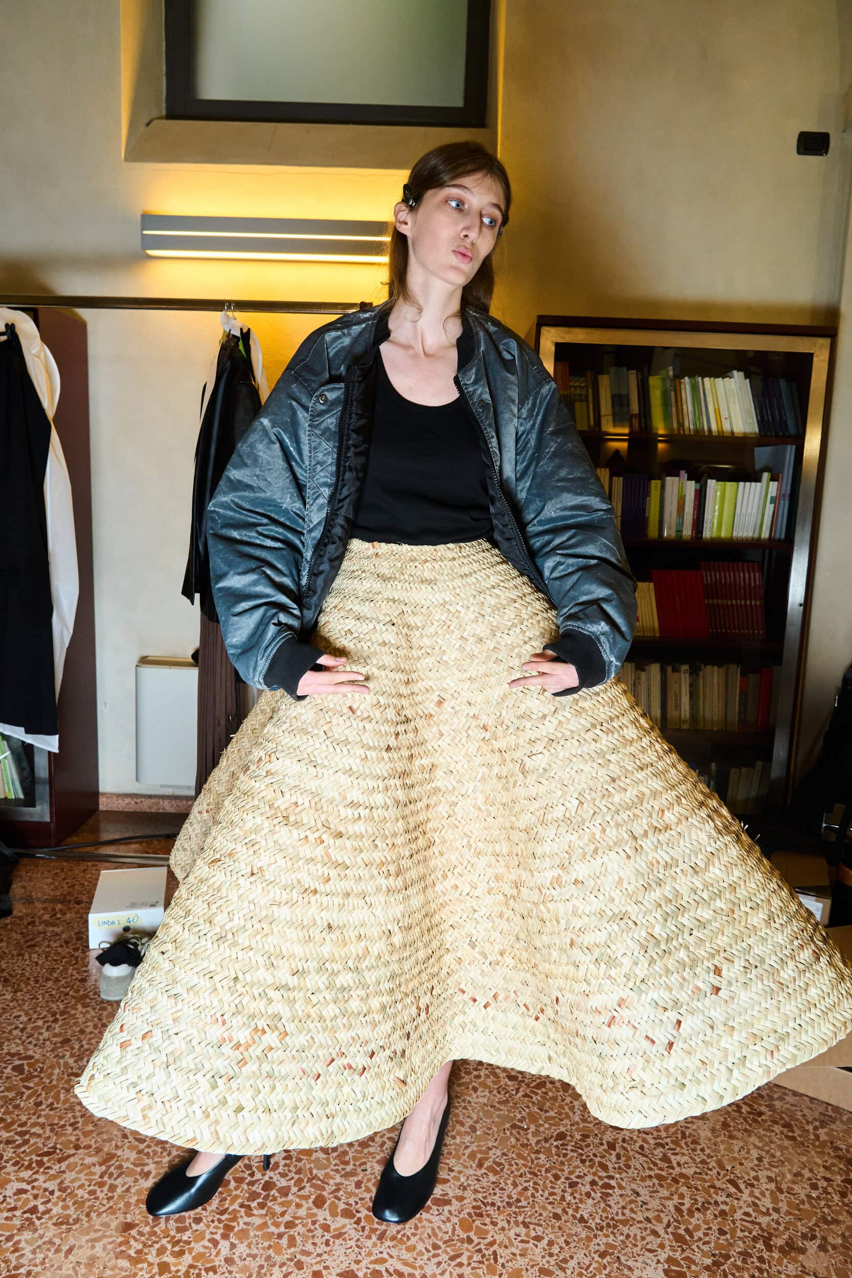 Institution By Galib Gassanoff Spring 2026 Fashion Show Backstage