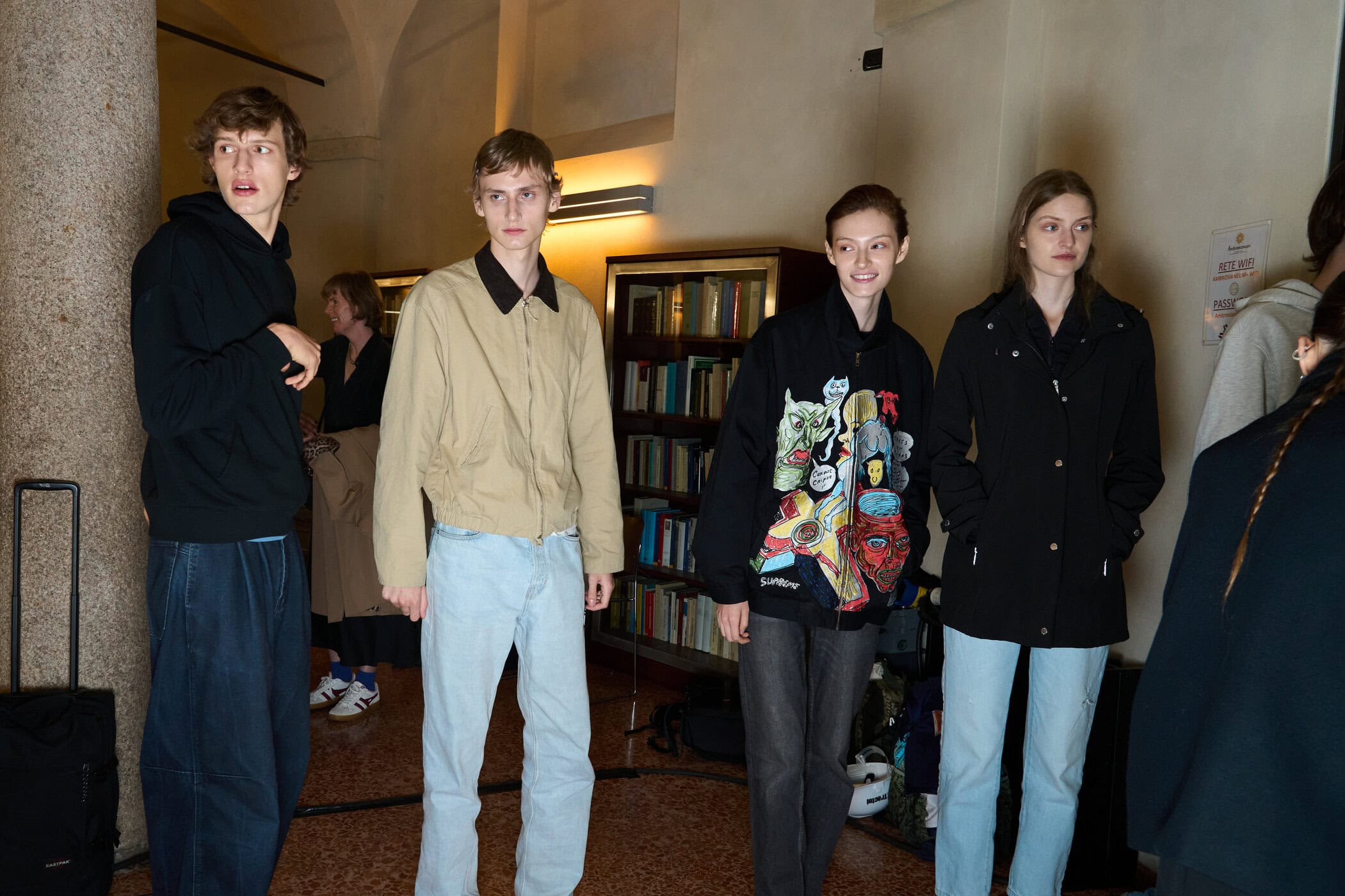 Institution By Galib Gassanoff Spring 2026 Fashion Show Backstage