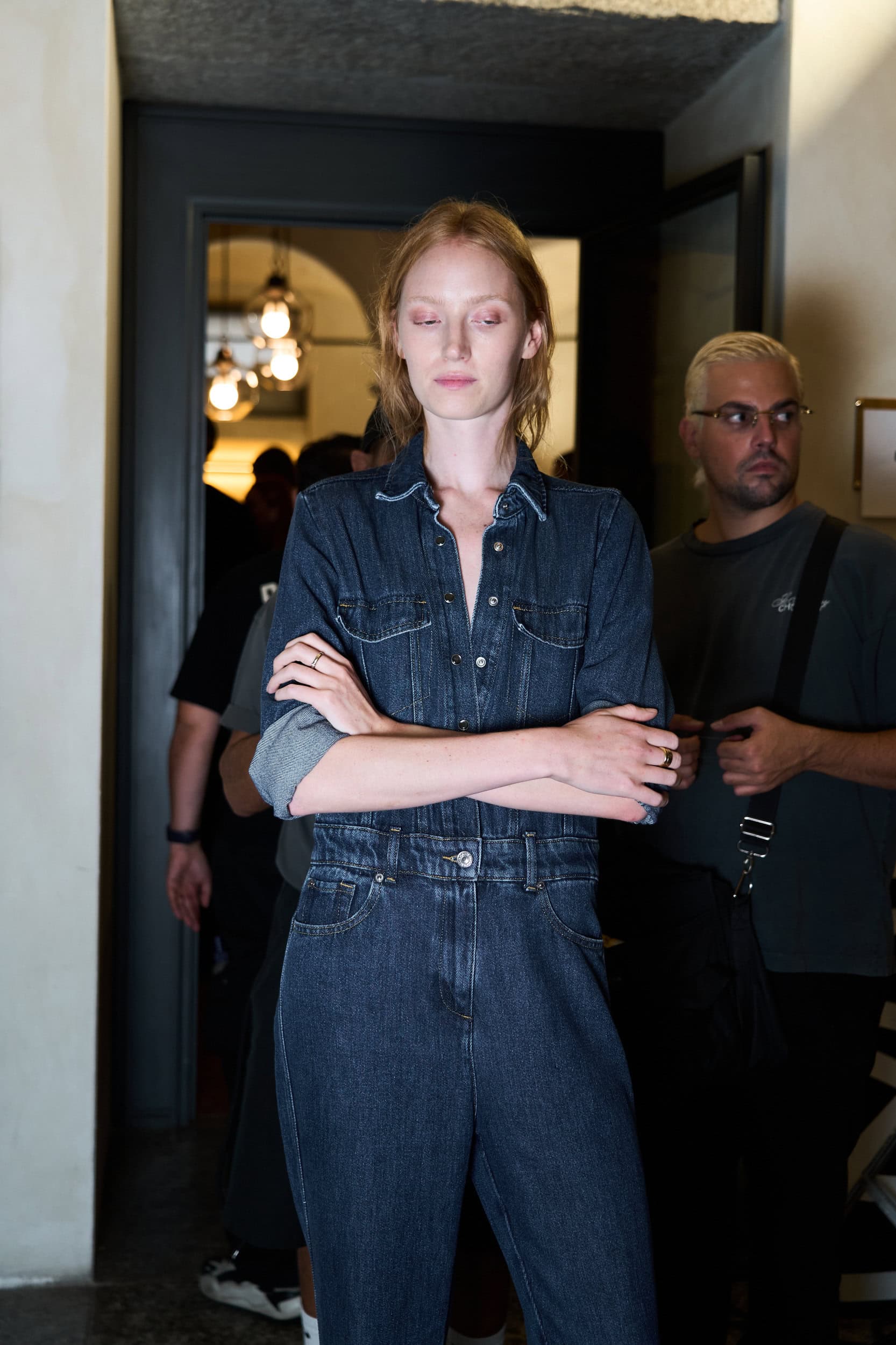 Institution By Galib Gassanoff Spring 2026 Fashion Show Backstage