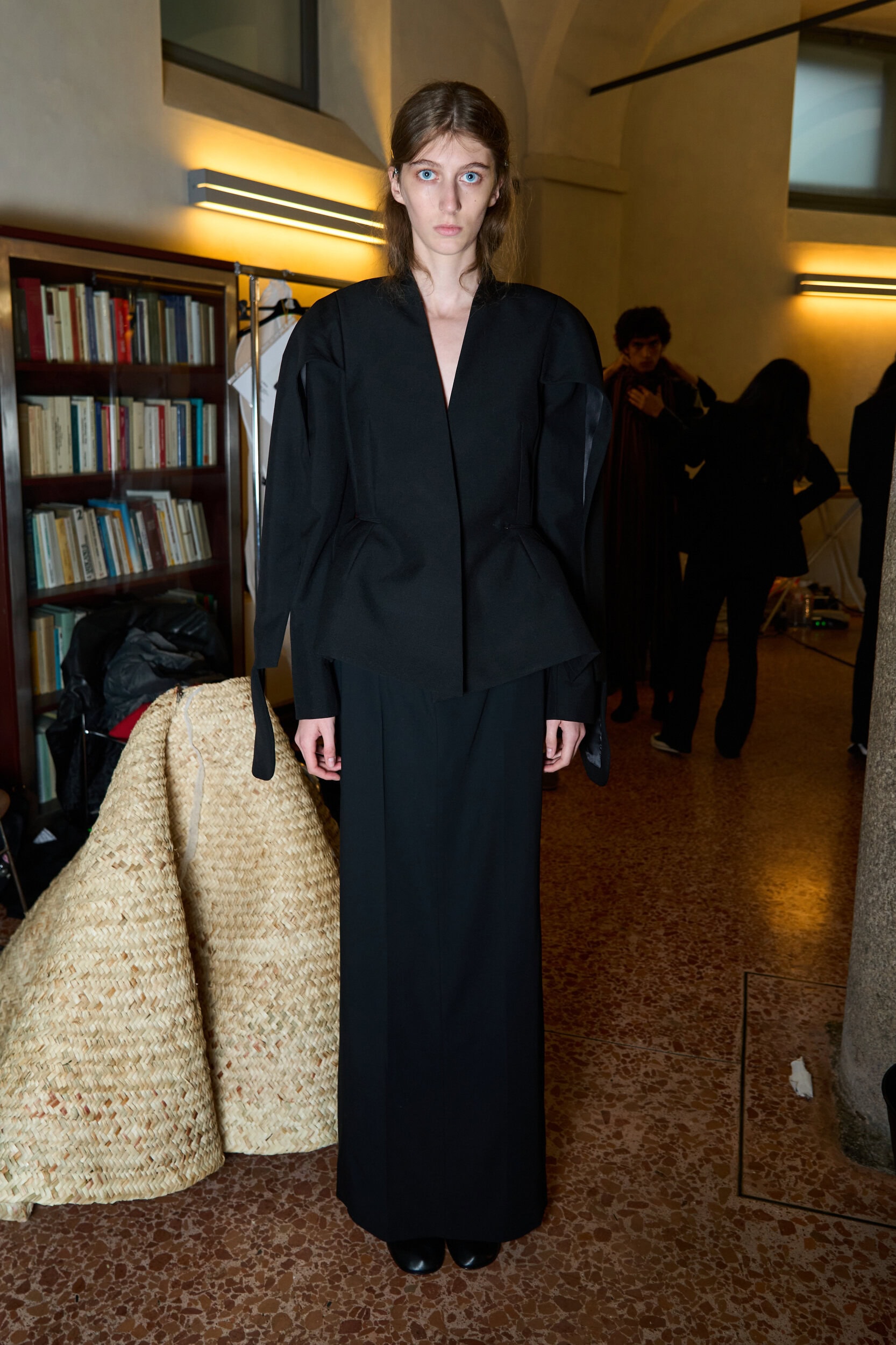 Institution By Galib Gassanoff Spring 2026 Fashion Show Backstage