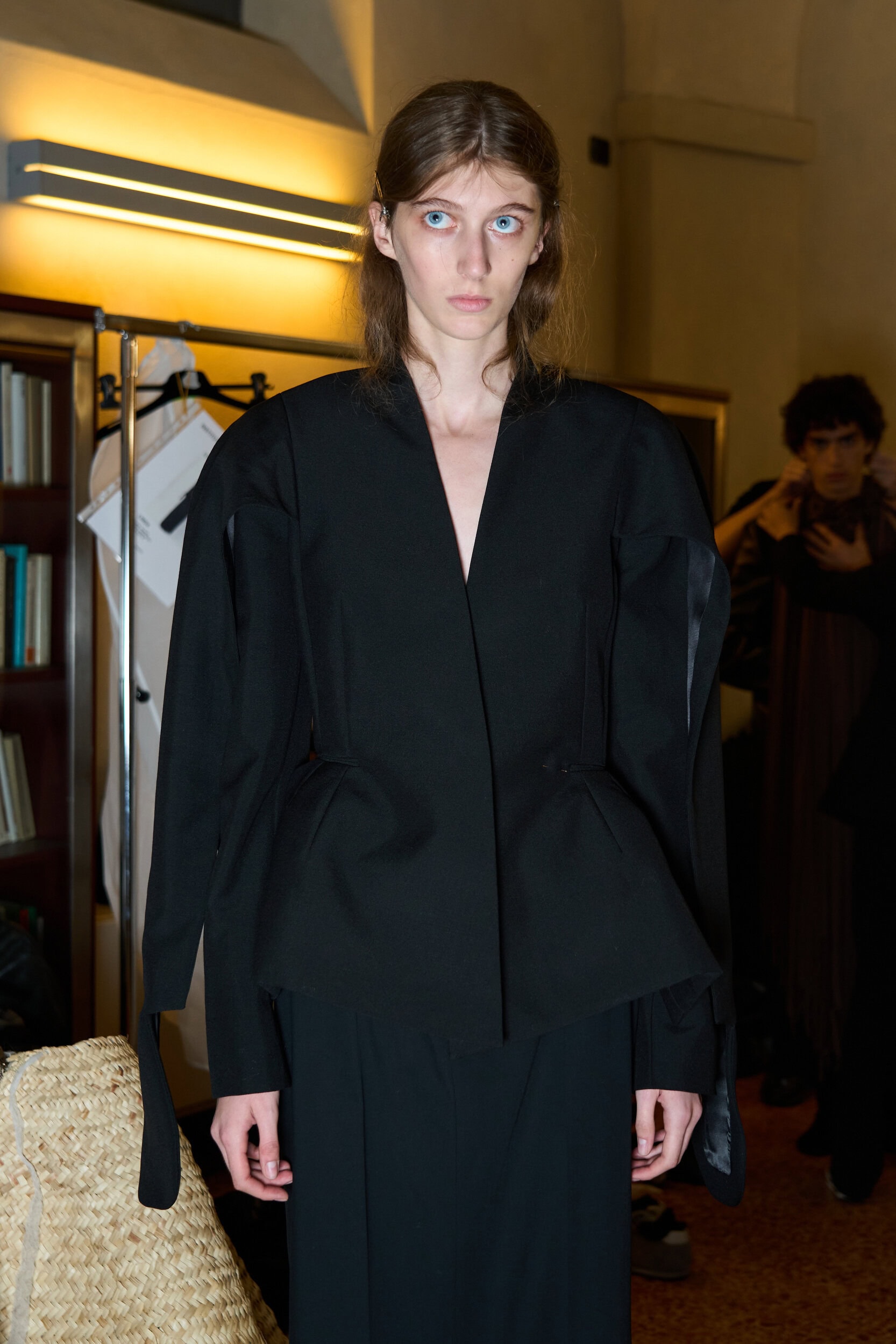 Institution By Galib Gassanoff Spring 2026 Fashion Show Backstage
