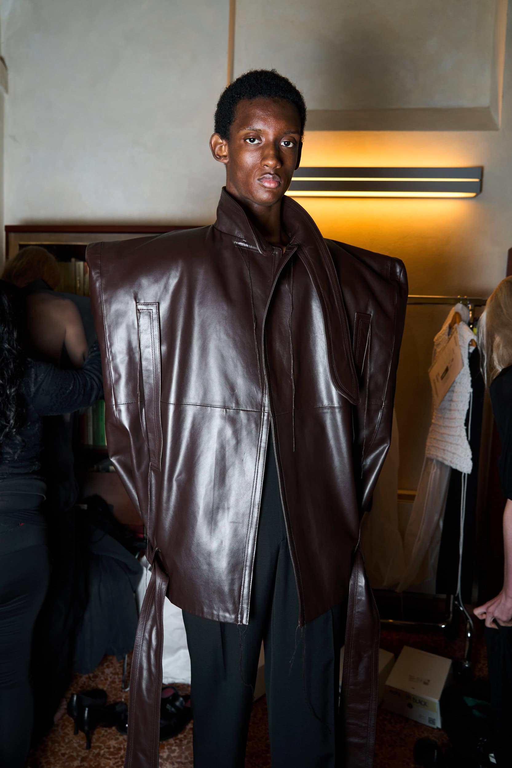 Institution By Galib Gassanoff Spring 2026 Fashion Show Backstage
