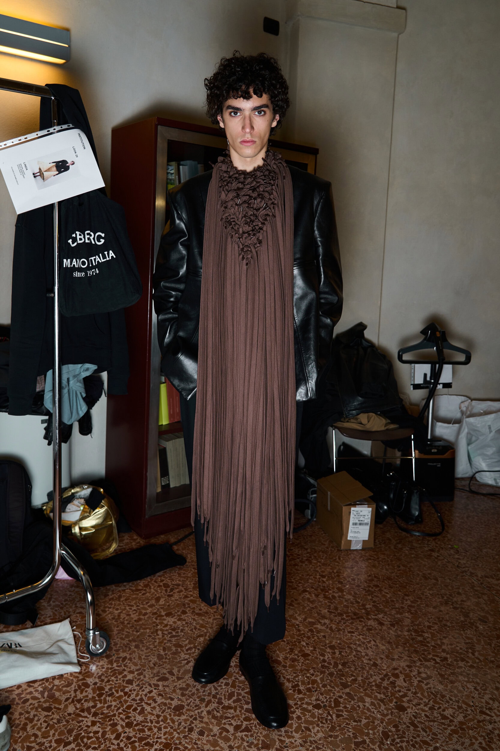 Institution By Galib Gassanoff Spring 2026 Fashion Show Backstage