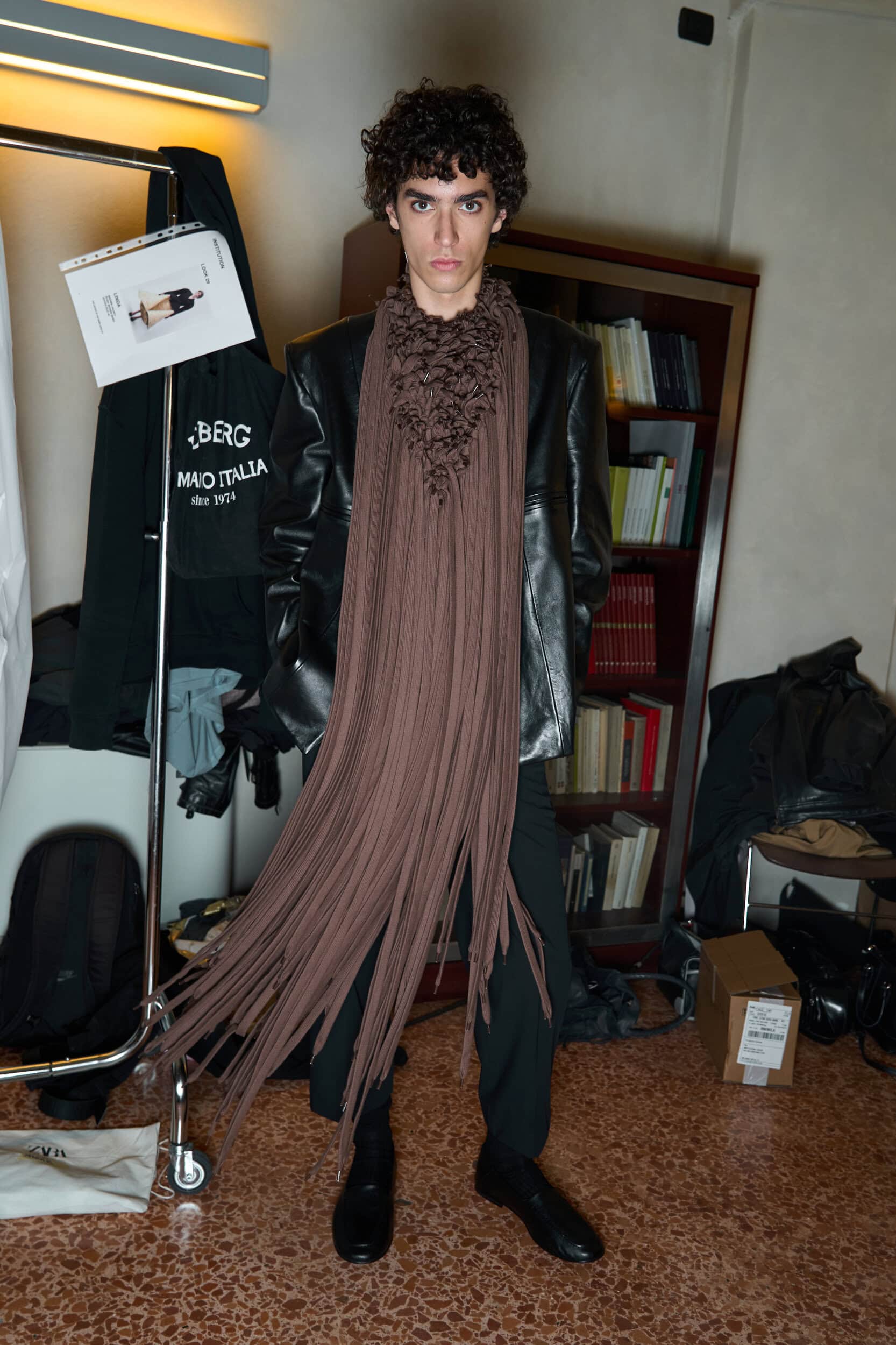 Institution By Galib Gassanoff Spring 2026 Fashion Show Backstage