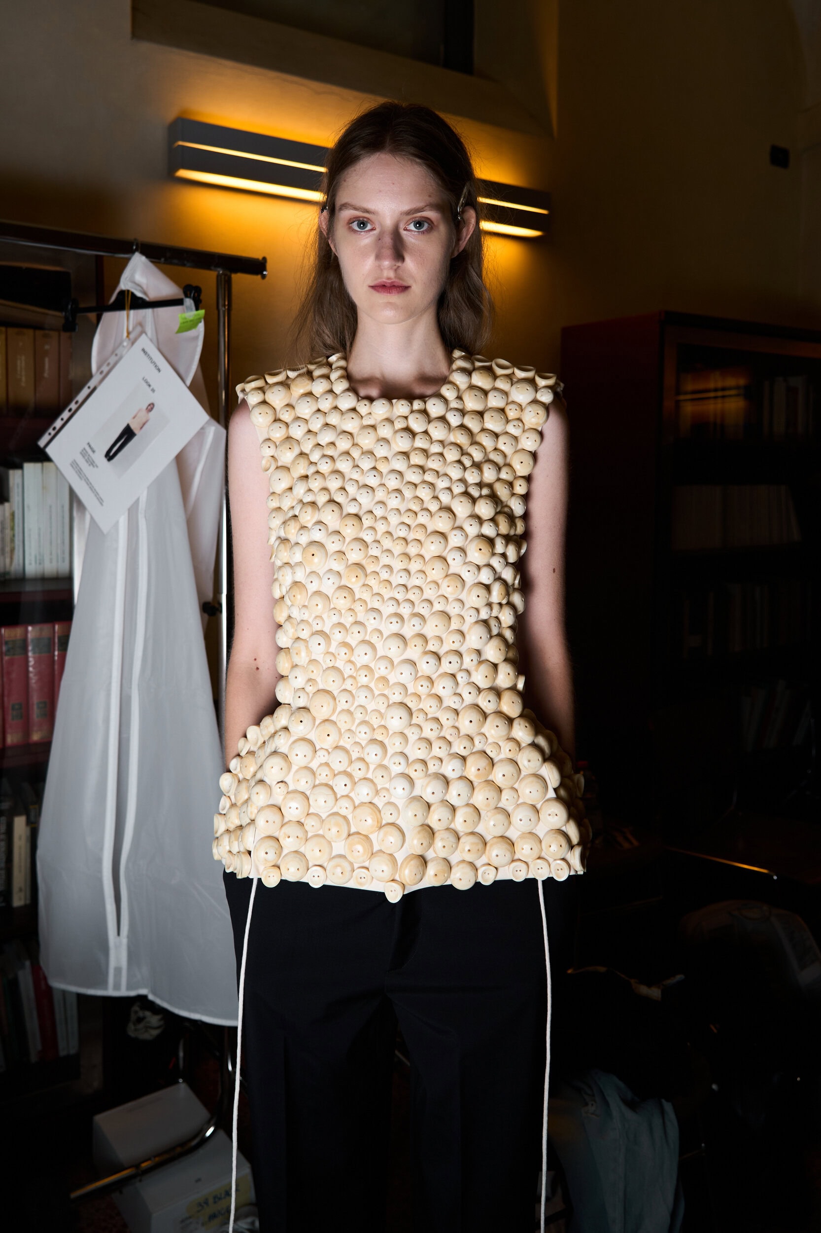 Institution By Galib Gassanoff Spring 2026 Fashion Show Backstage