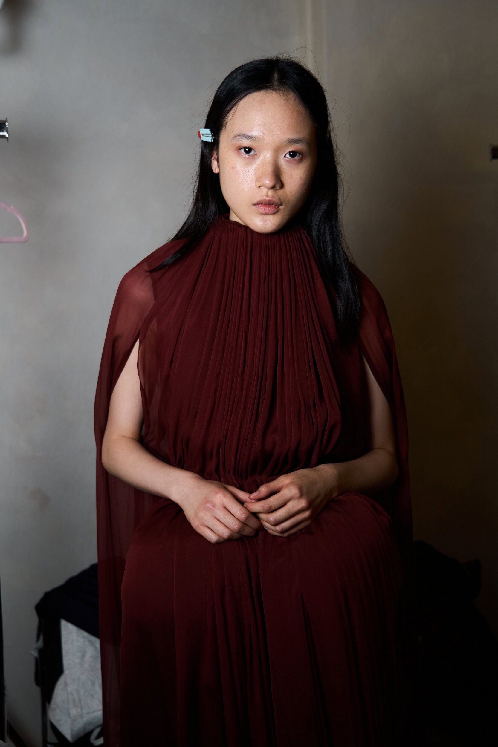 Institution By Galib Gassanoff Spring 2026 Fashion Show Backstage