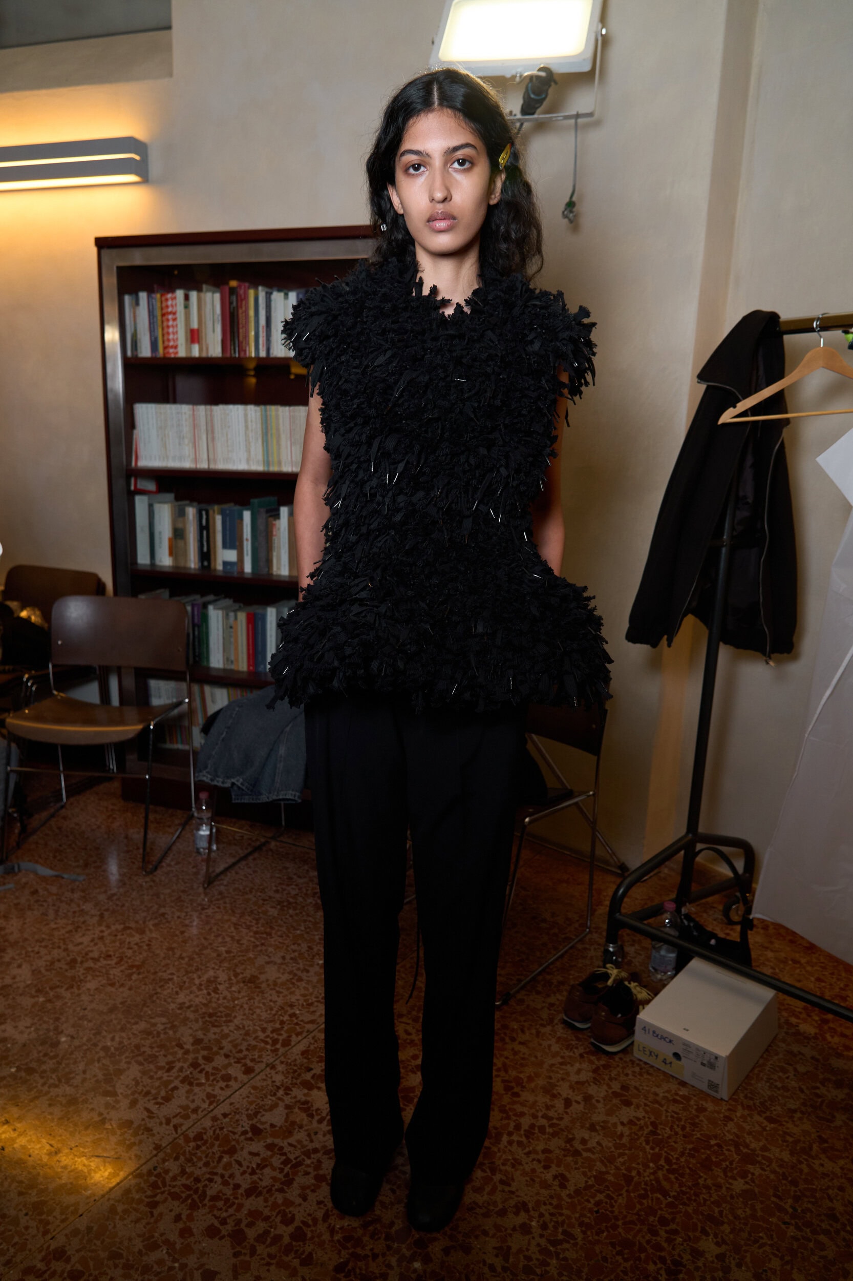 Institution By Galib Gassanoff Spring 2026 Fashion Show Backstage