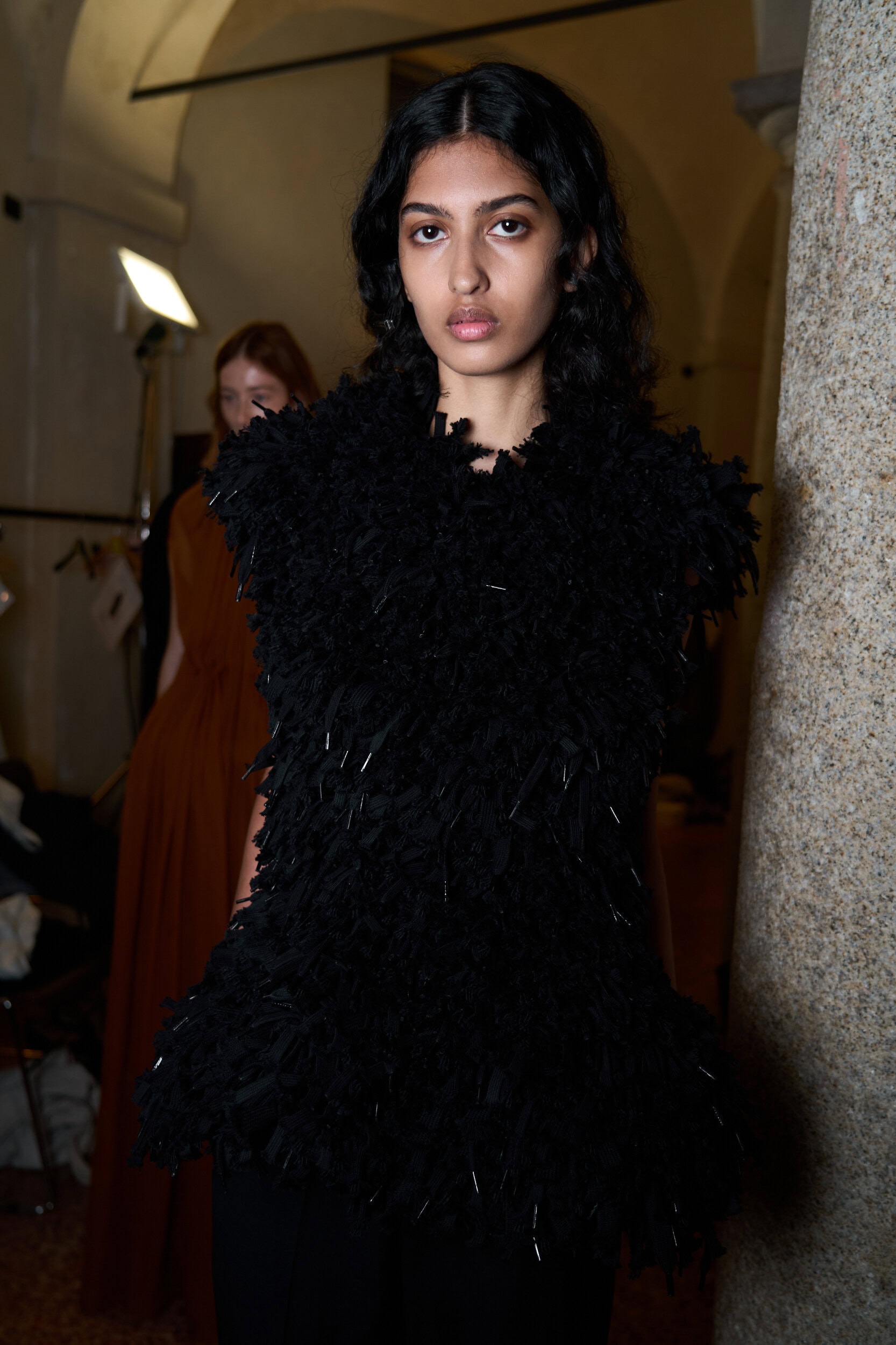 Institution By Galib Gassanoff Spring 2026 Fashion Show Backstage