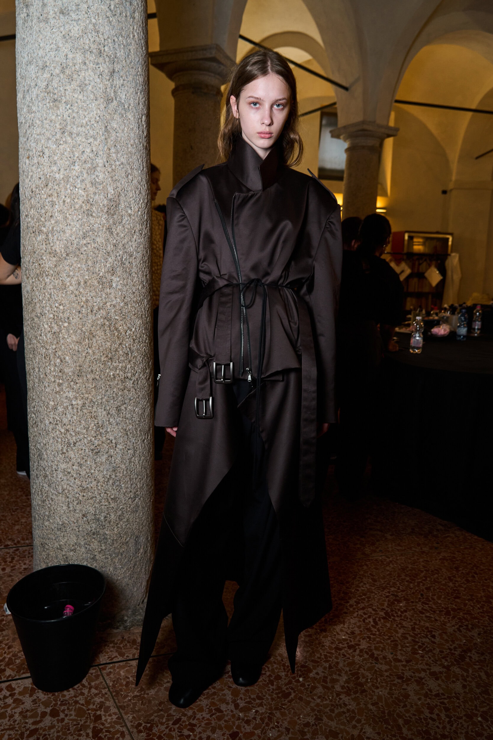 Institution By Galib Gassanoff Spring 2026 Fashion Show Backstage